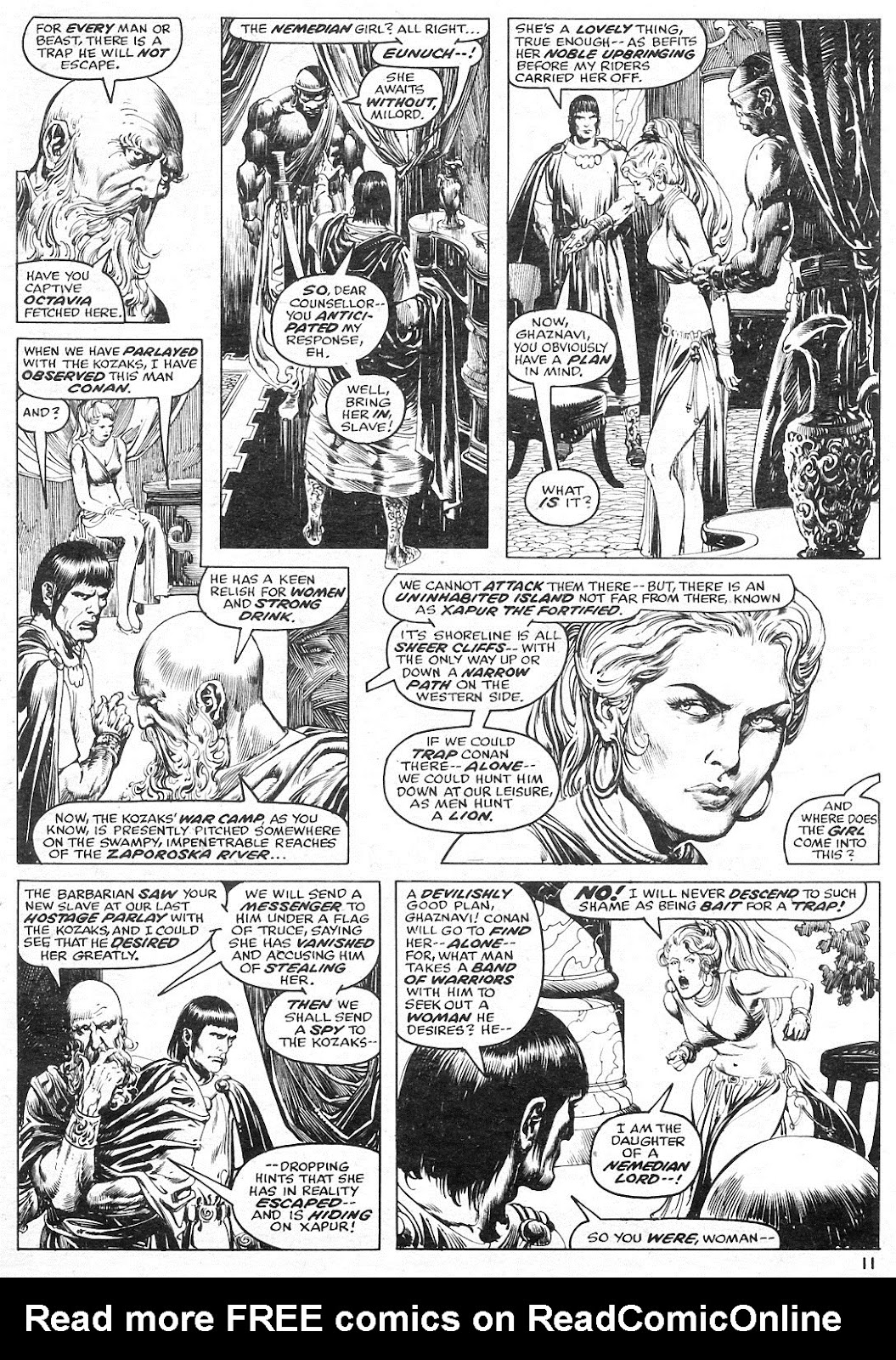 The Savage Sword Of Conan issue 15 - Page 11