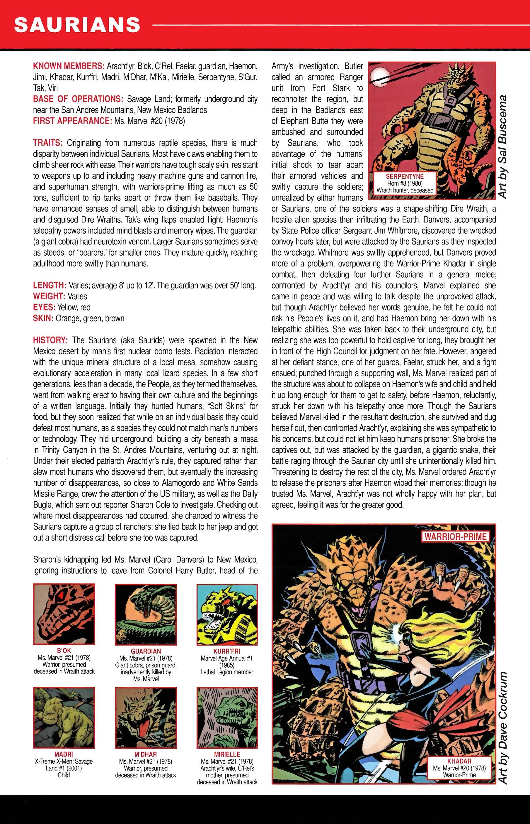 Read online Official Handbook of the Marvel Universe A to Z comic -  Issue # TPB 10 (Part 1) - 26