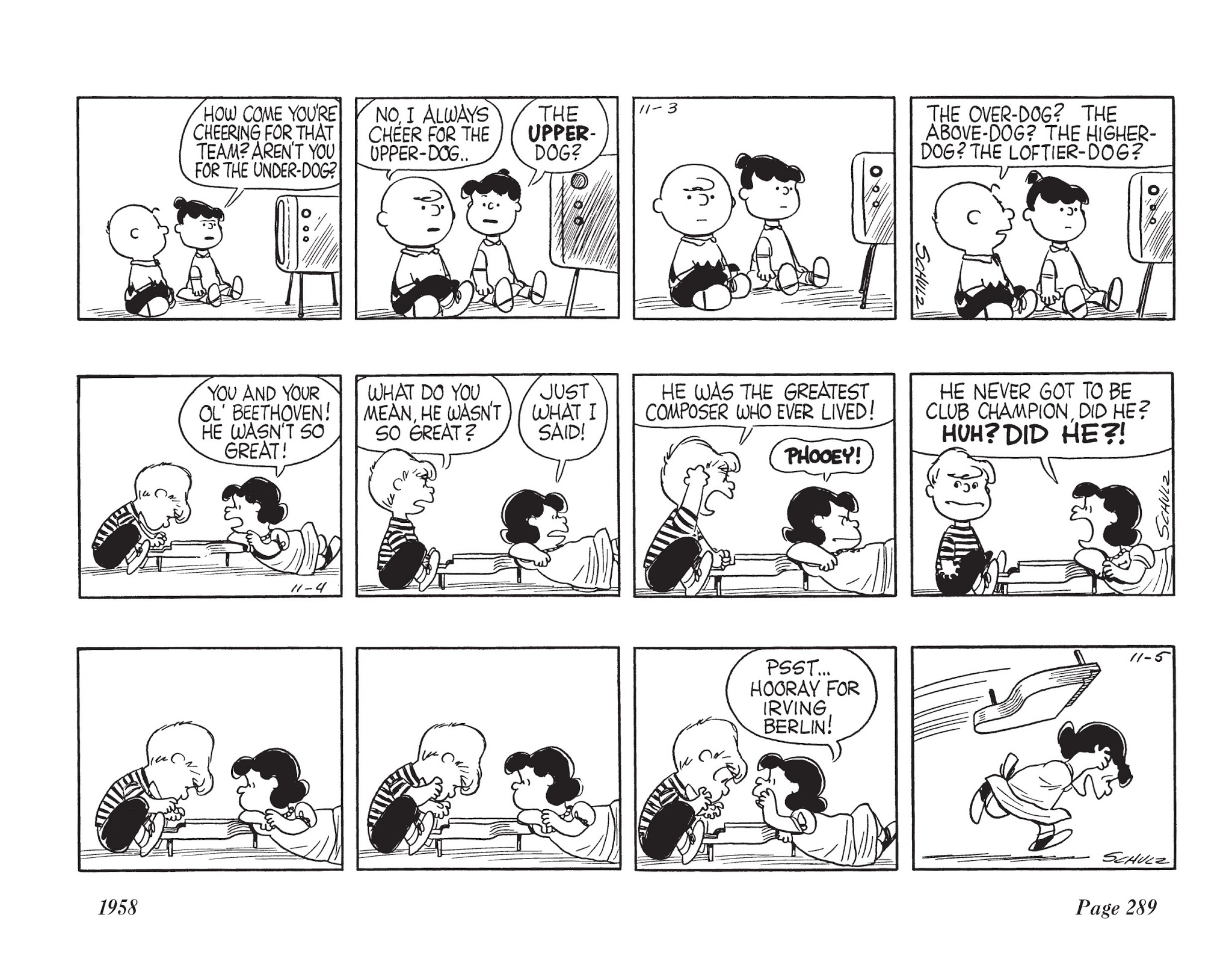 Read online The Complete Peanuts comic -  Issue # TPB 4 - 303
