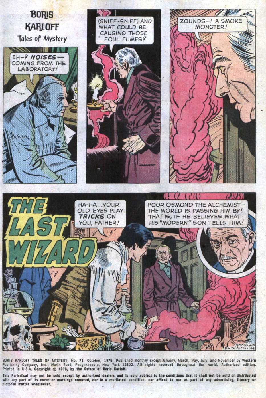 Read online Boris Karloff Tales of Mystery comic -  Issue #71 - 3