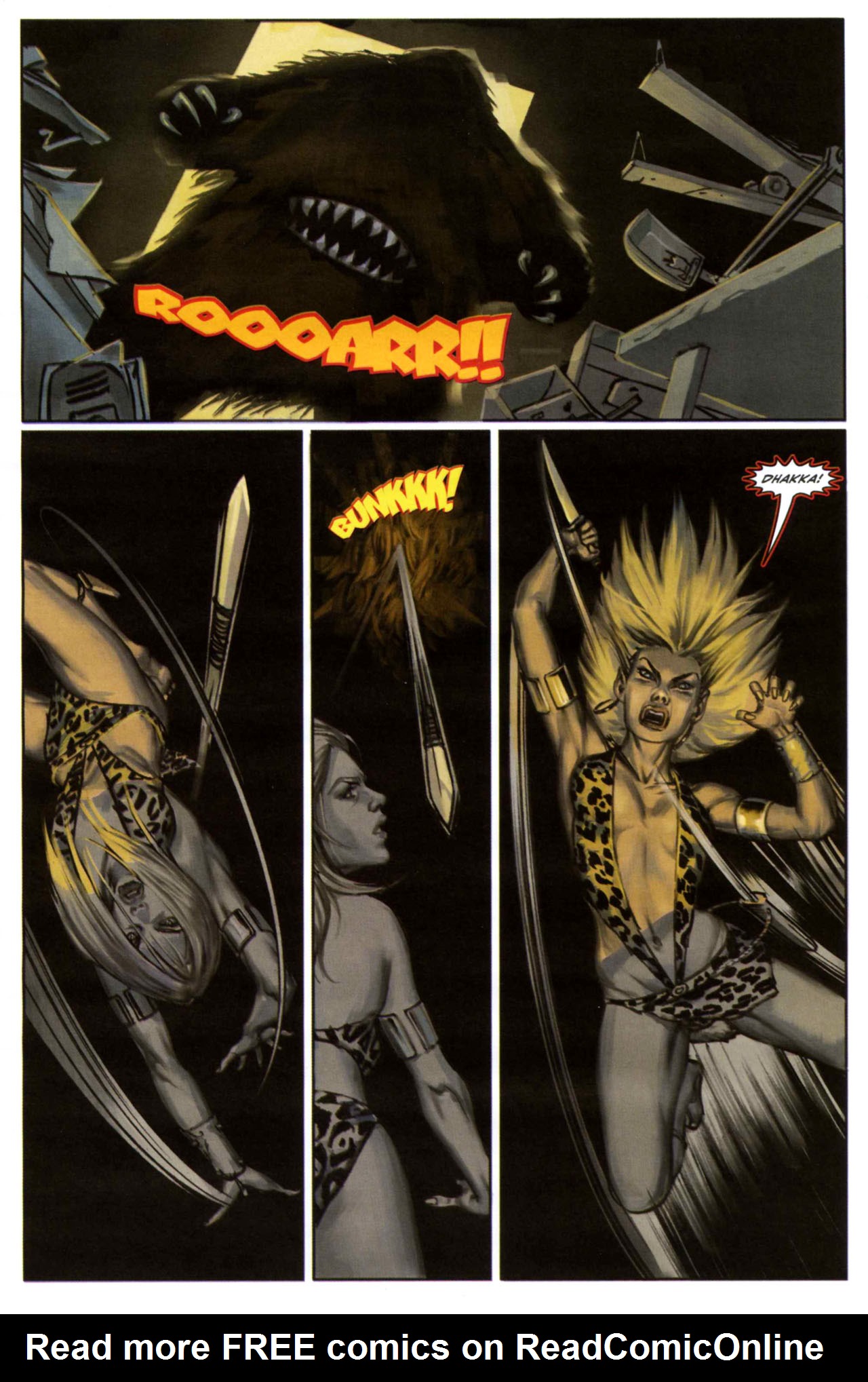 Read online Sheena - Trail of the Mapinguari comic -  Issue # Full - 14