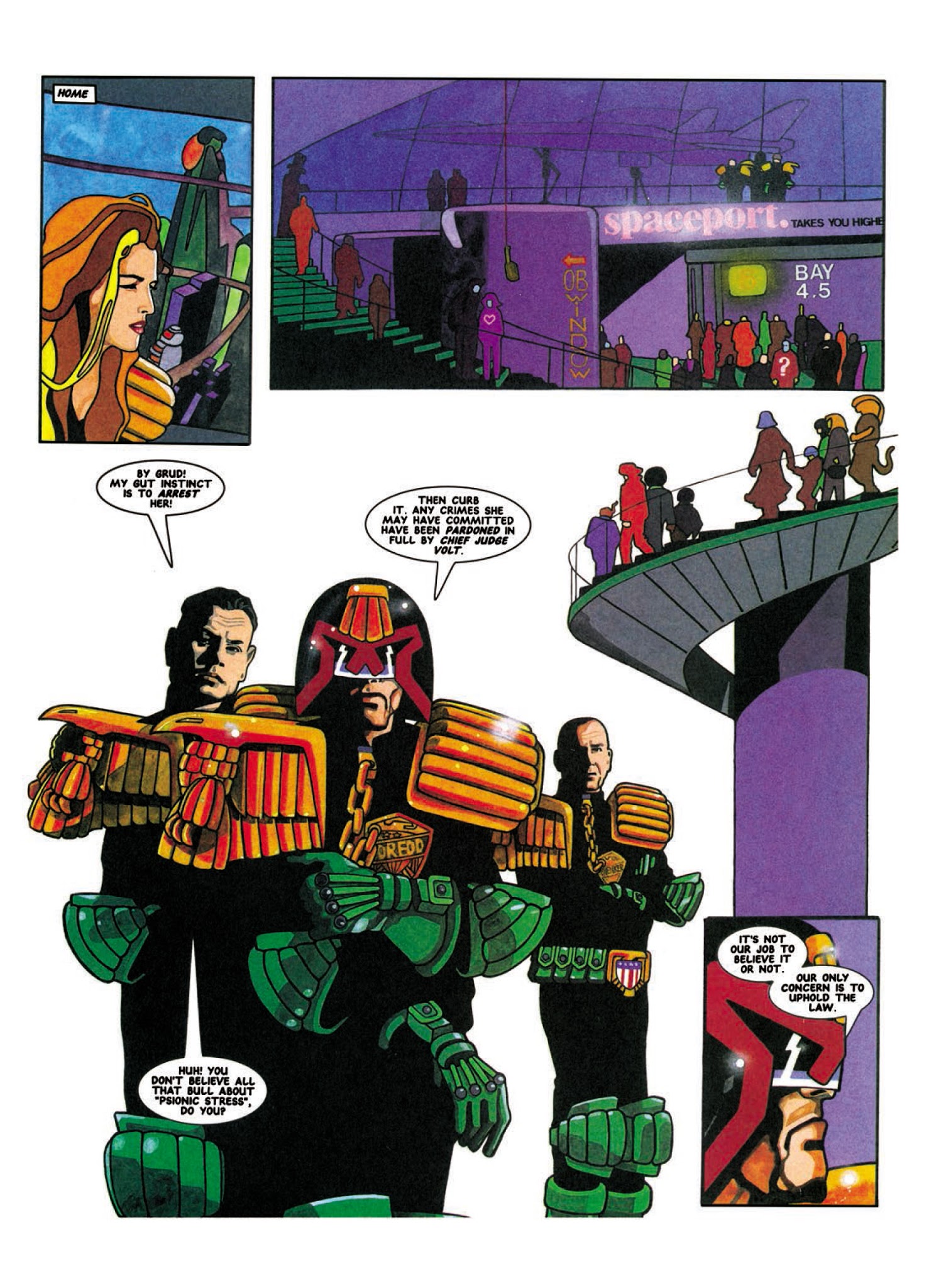 Read online Judge Anderson: The Psi Files comic -  Issue # TPB 2 - 269