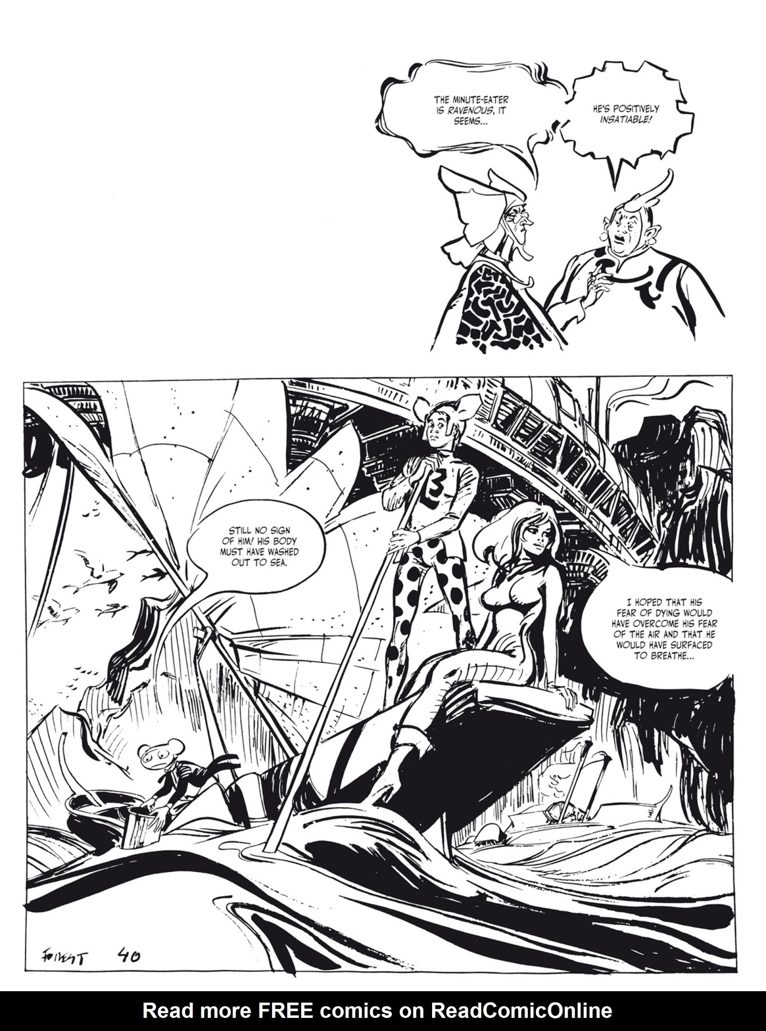 Read online Barbarella and The Wrath of the Minute-Eater comic -  Issue # TPB - 45