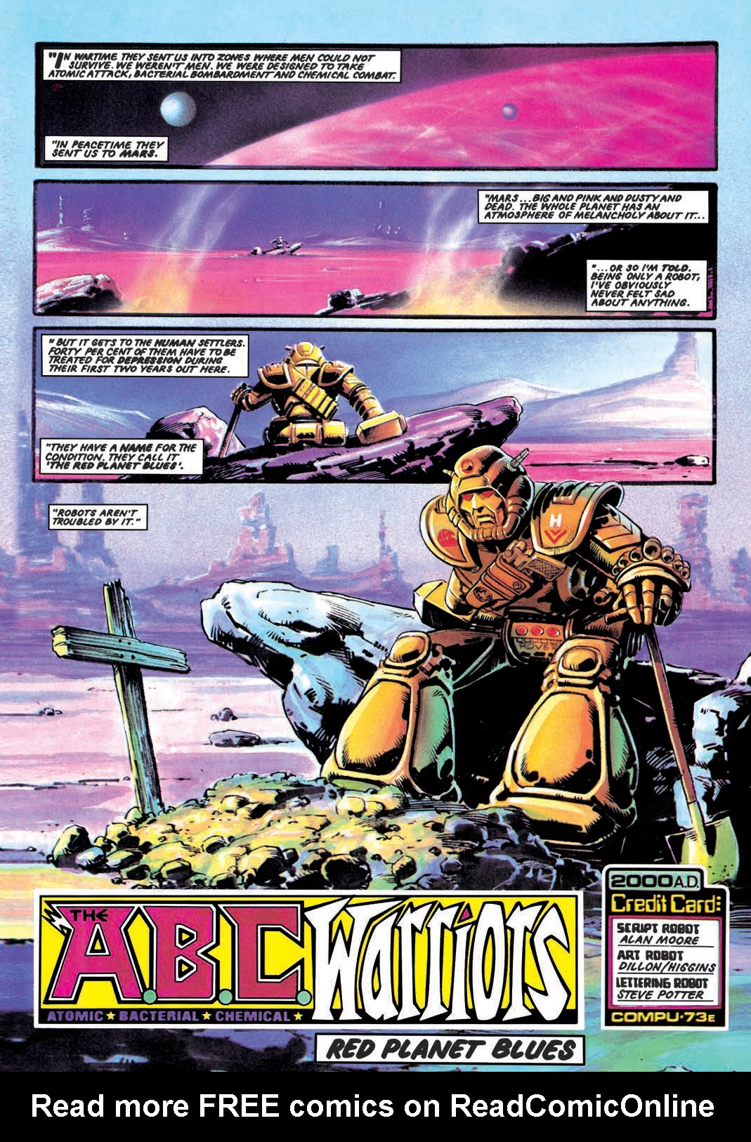 Read online ABC Warriors: The Solo Missions comic -  Issue # TPB - 4