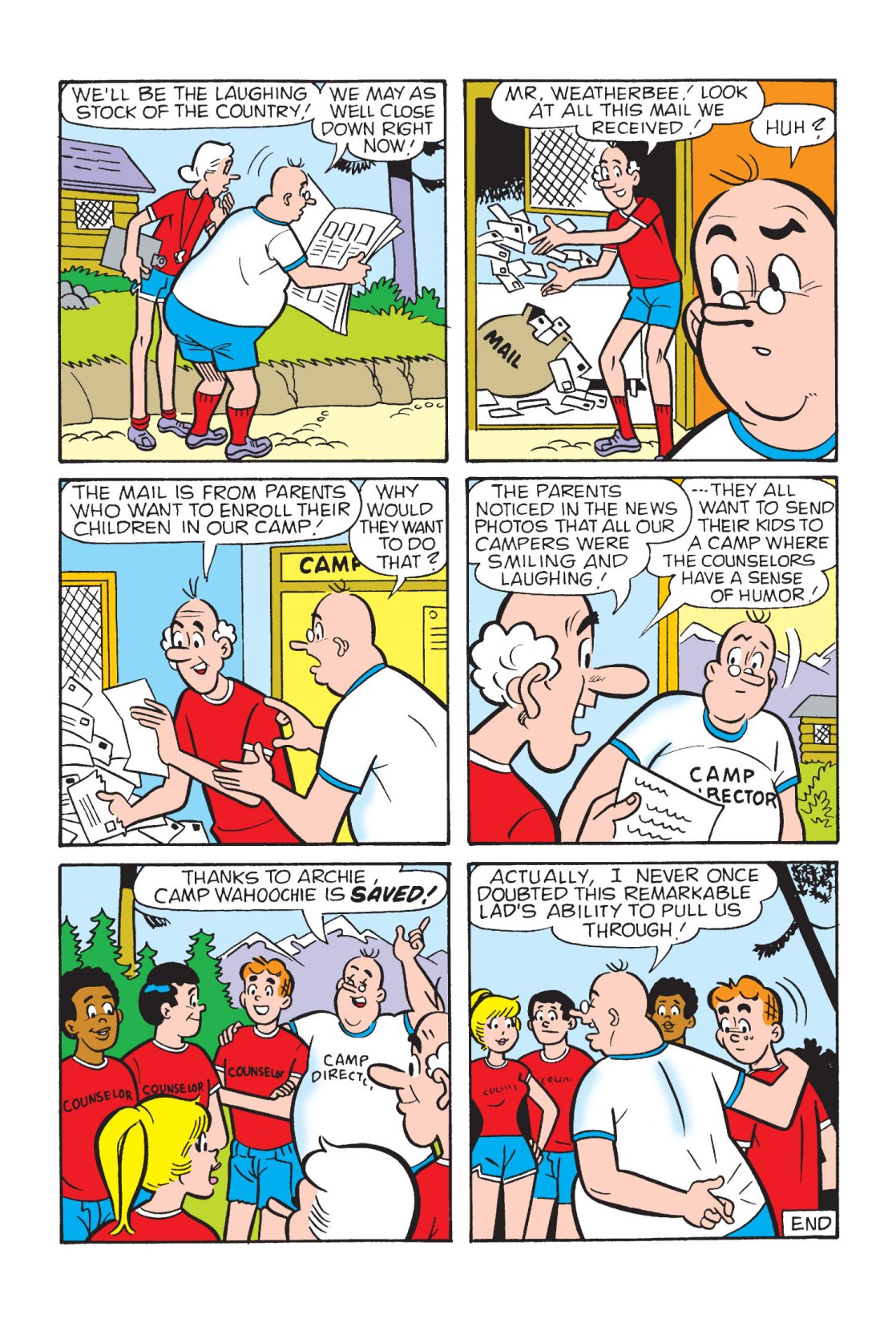 Read online Archie's Camp Tales comic -  Issue # TPB - 74