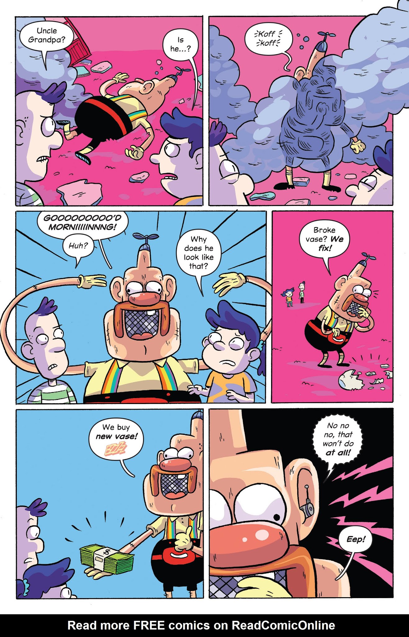 Read online Uncle Grandpa in Uncle Grandpaland comic -  Issue # TPB - 138