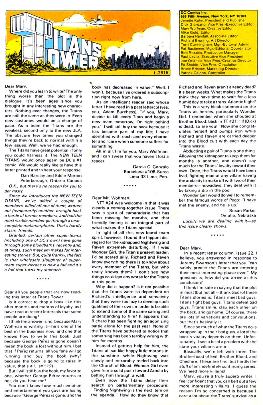 Read online Tales of the Teen Titans comic -  Issue #89 - 31