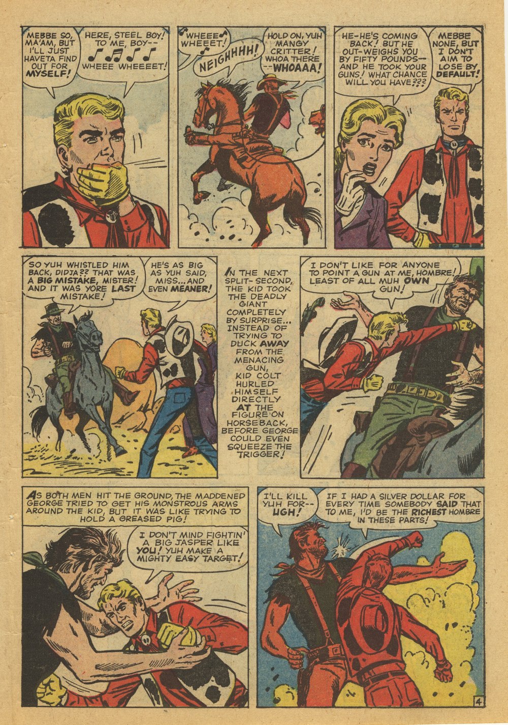 Read online Kid Colt Outlaw comic -  Issue #96 - 31