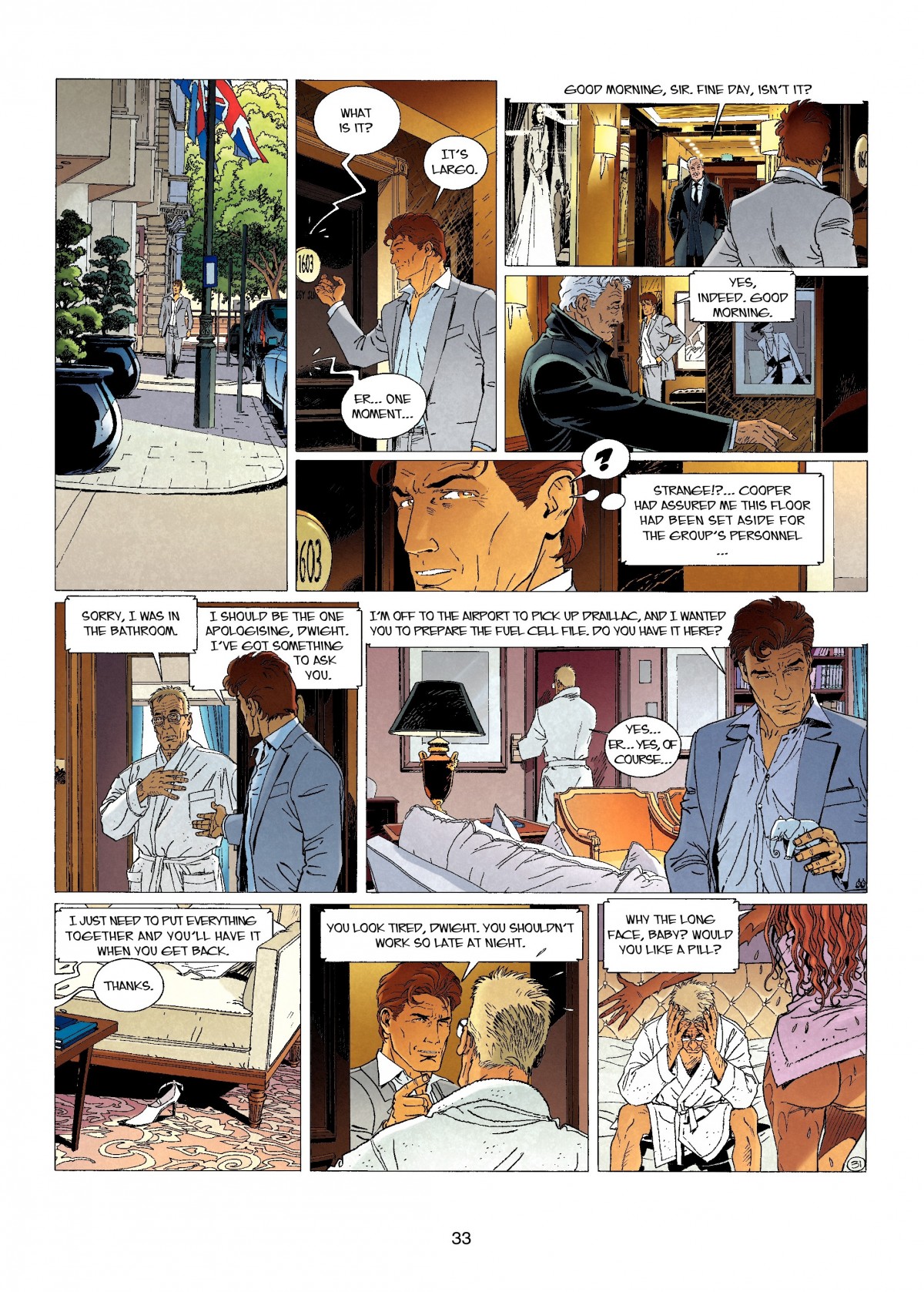 Read online Largo Winch comic -  Issue # TPB 15 - 33