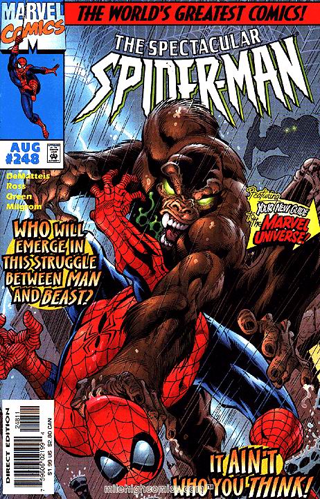 Read online The Spectacular Spider-Man (1976) comic -  Issue #248 - 1