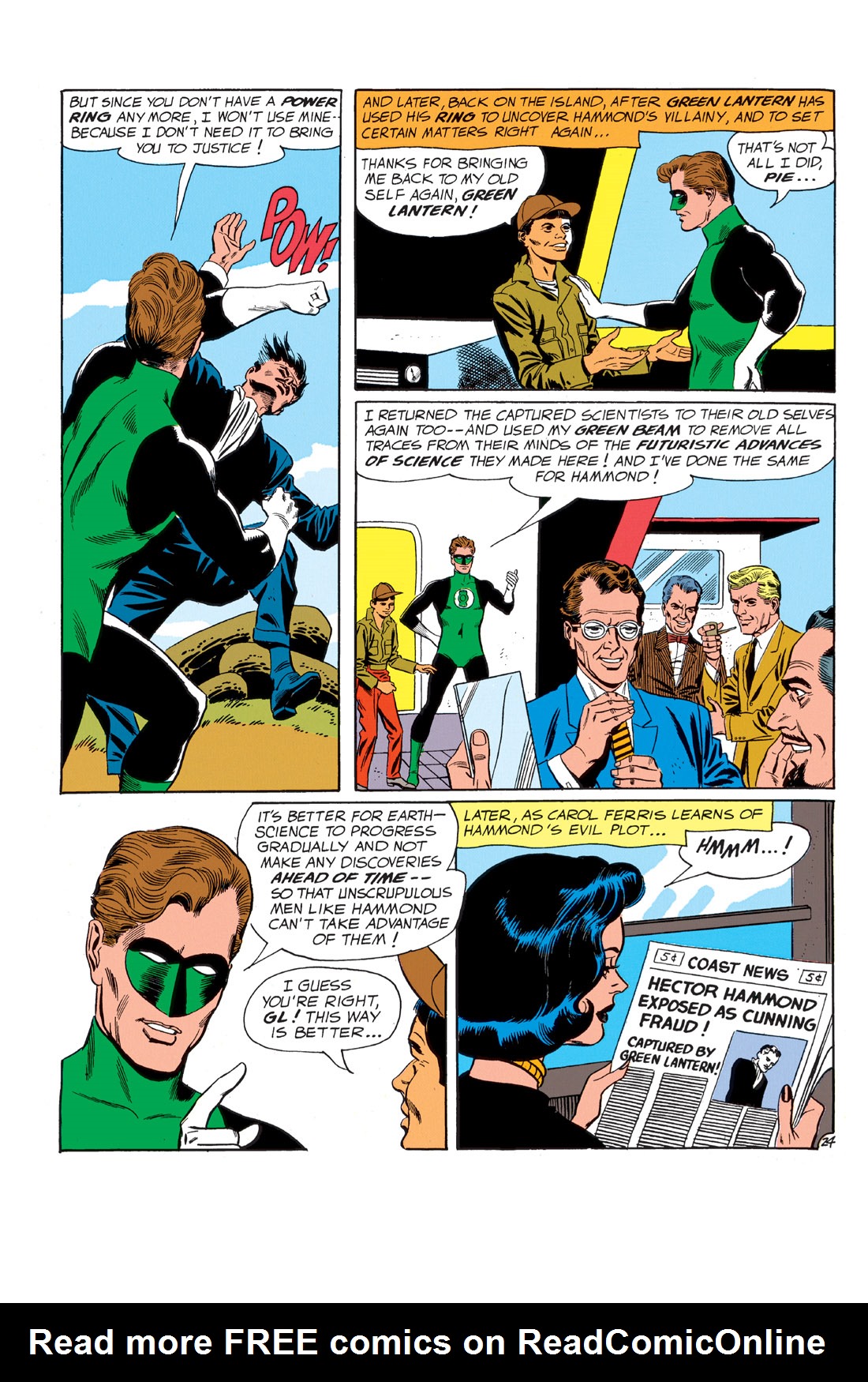 Read online Green Lantern (1960) comic -  Issue #5 - 25