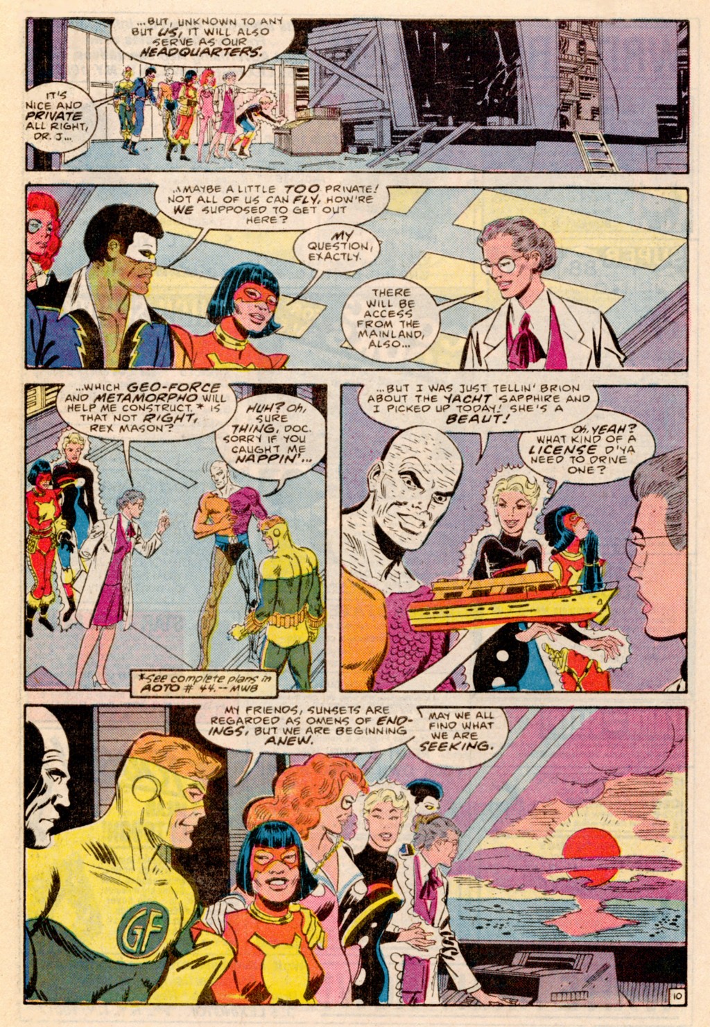 Read online Adventures of the Outsiders comic -  Issue #38 - 22