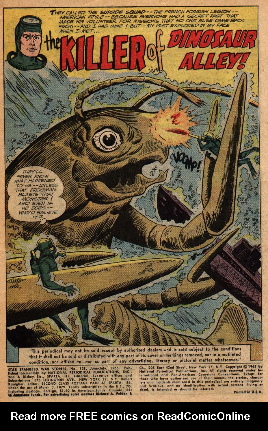 Read online Star Spangled War Stories (1952) comic -  Issue #121 - 3