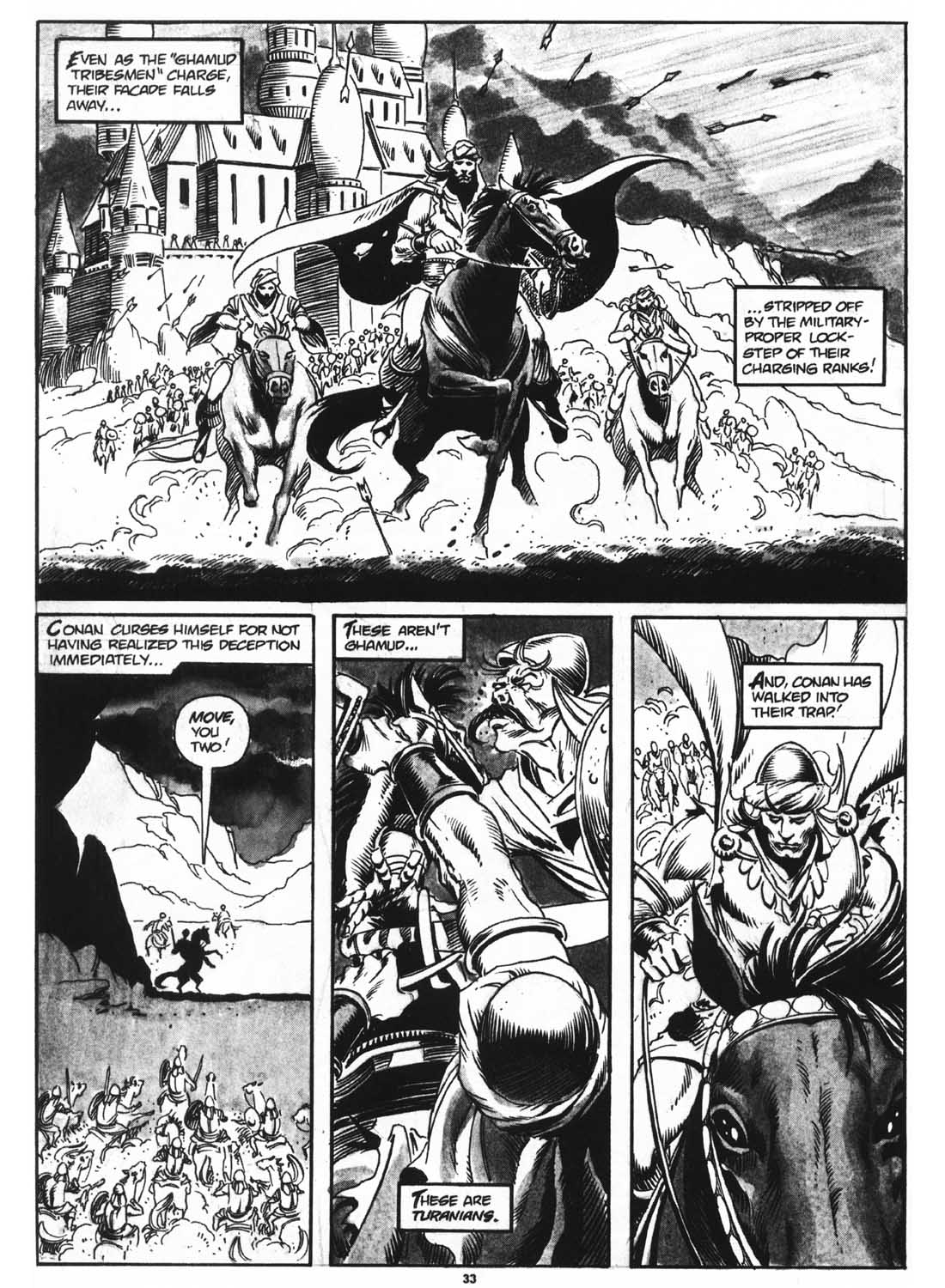 Read online The Savage Sword Of Conan comic -  Issue #160 - 35