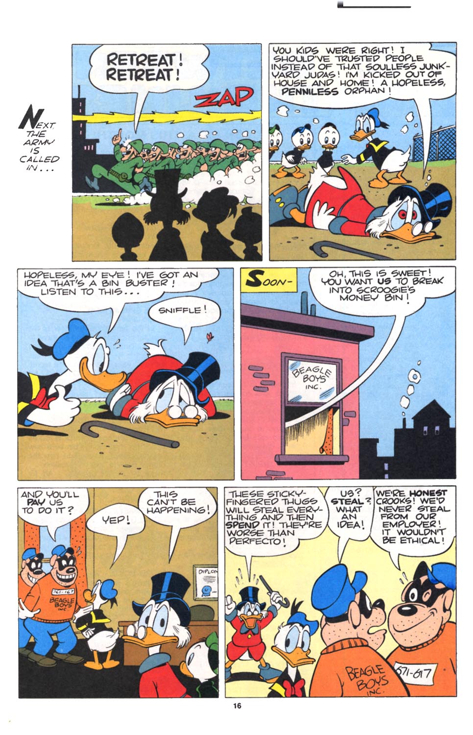 Read online Uncle Scrooge (1953) comic -  Issue #252 - 17