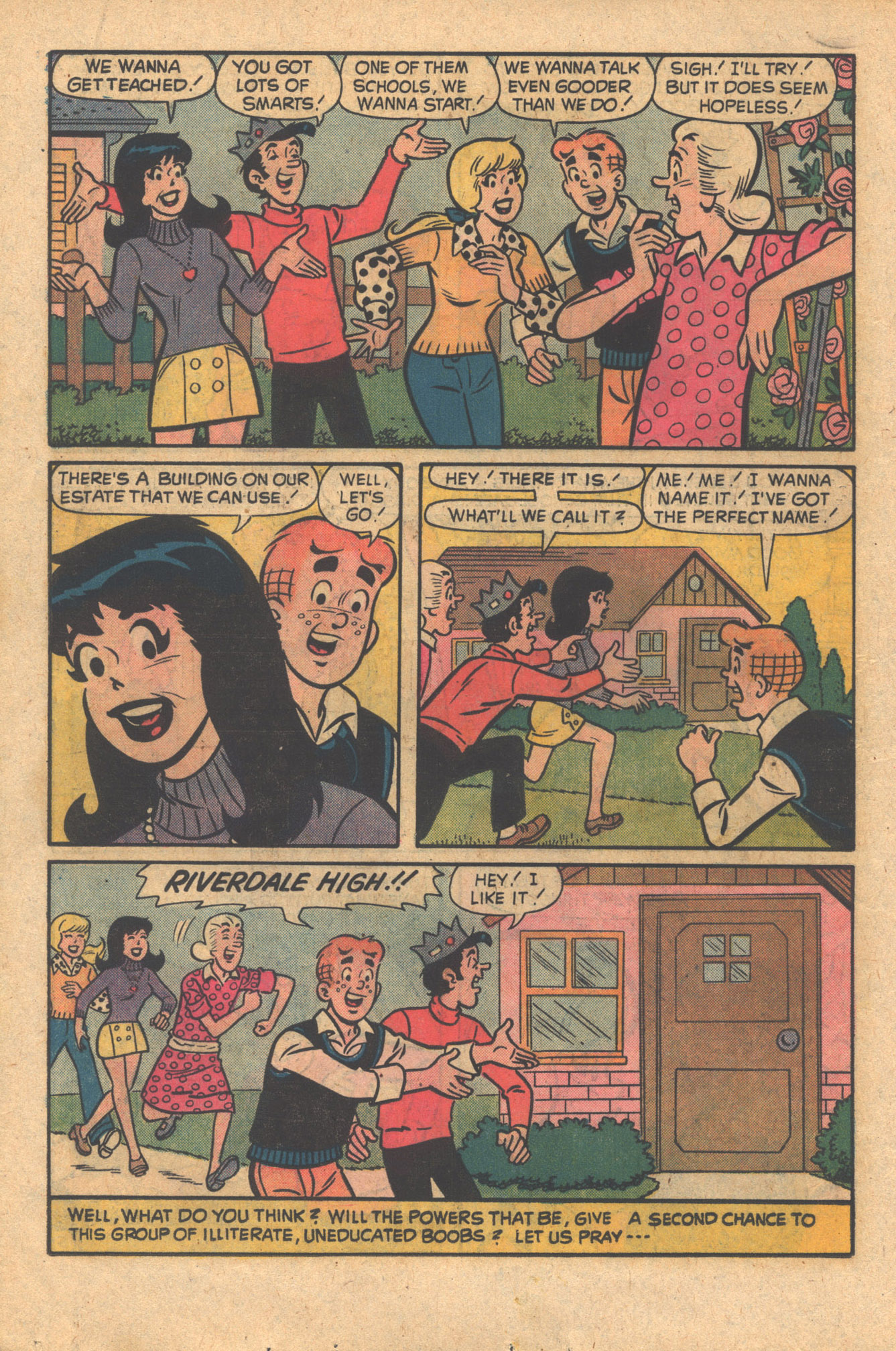 Read online Archie at Riverdale High (1972) comic -  Issue #17 - 18