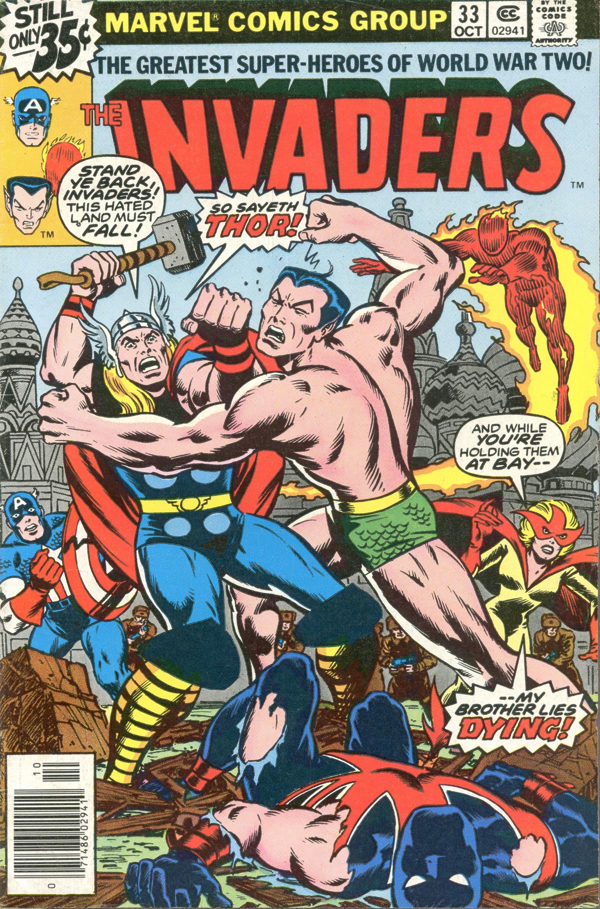 Read online The Invaders (1975) comic -  Issue #33 - 1