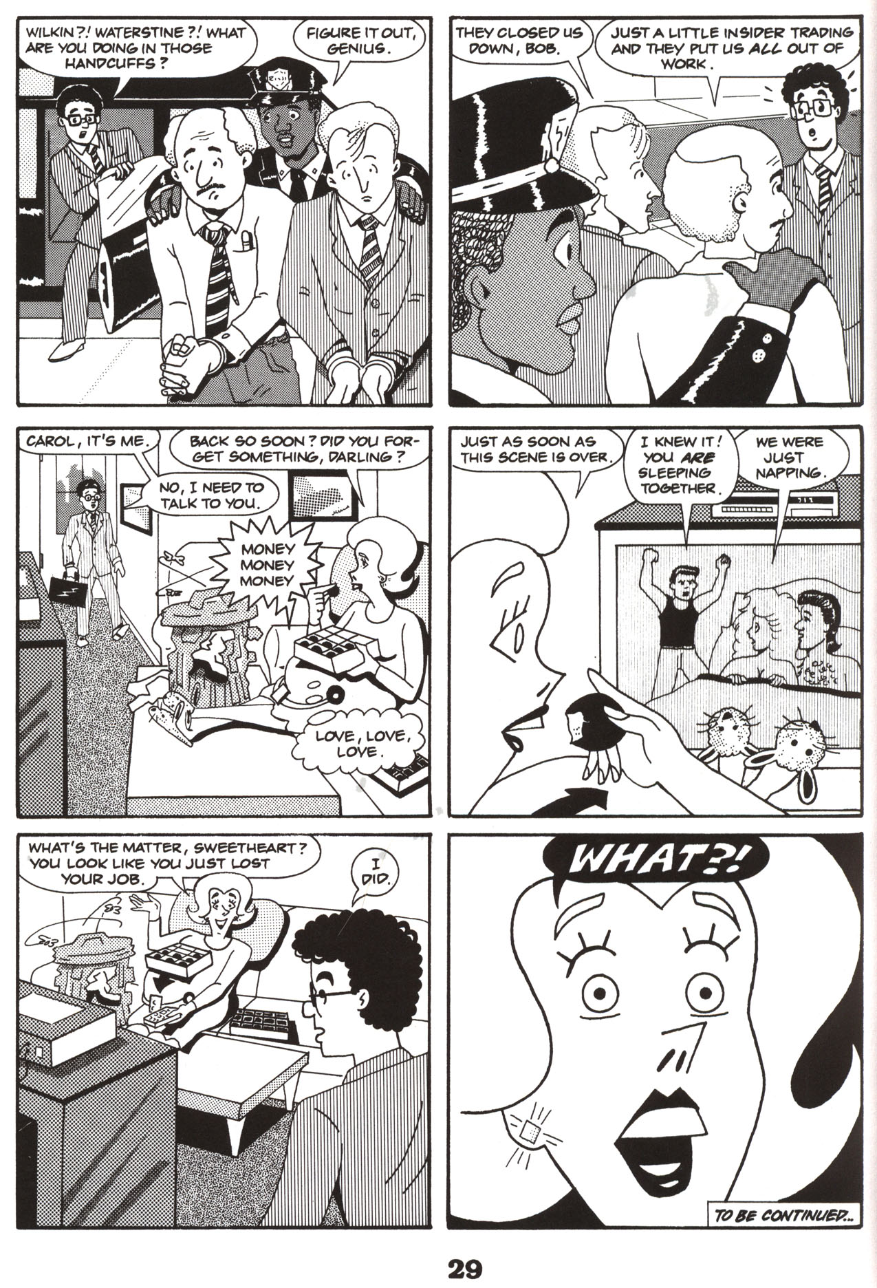 Read online Sex, Lies and Mutual Funds of the Yuppies From Hell comic -  Issue # Full - 31