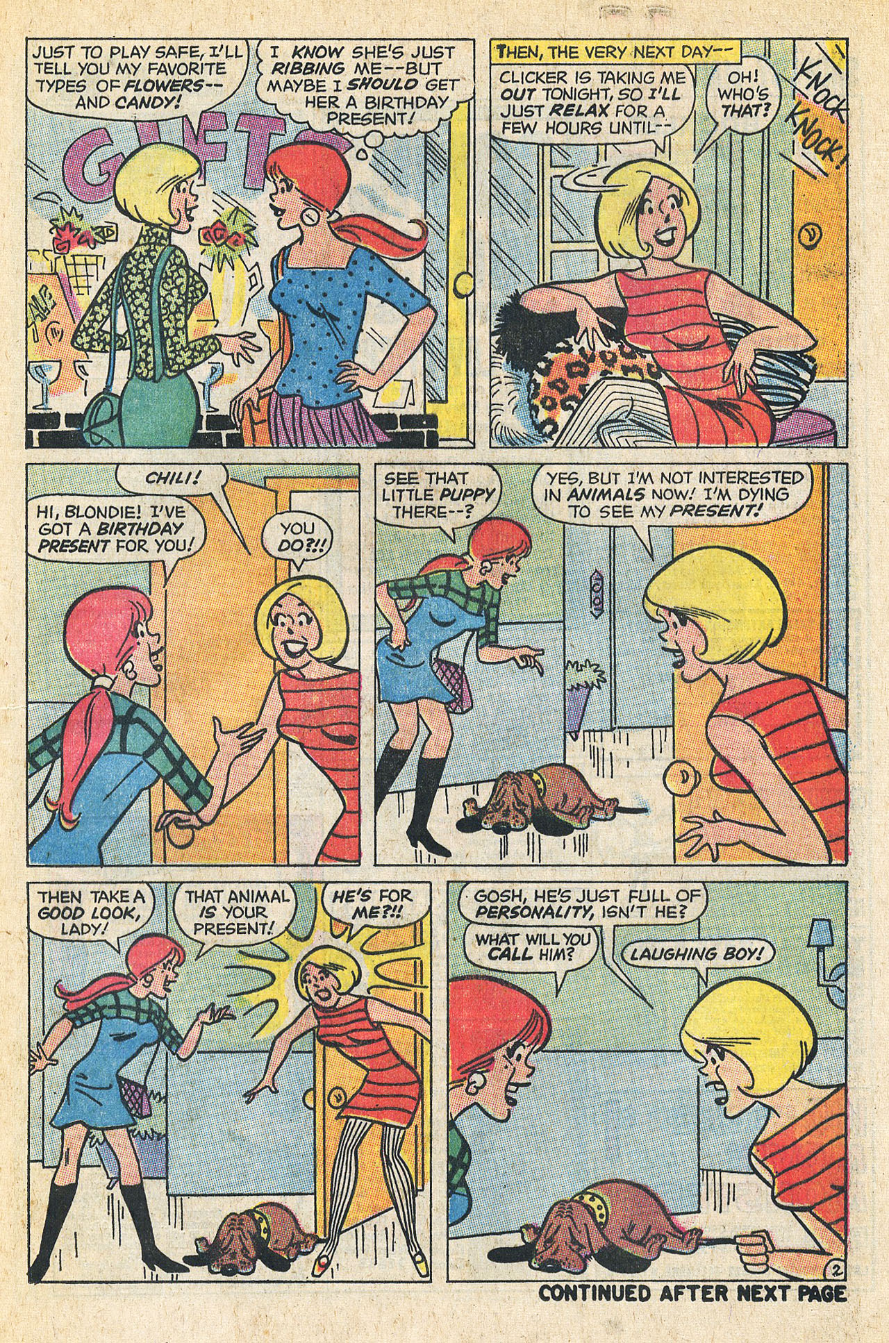 Read online Millie the Model comic -  Issue #187 - 21