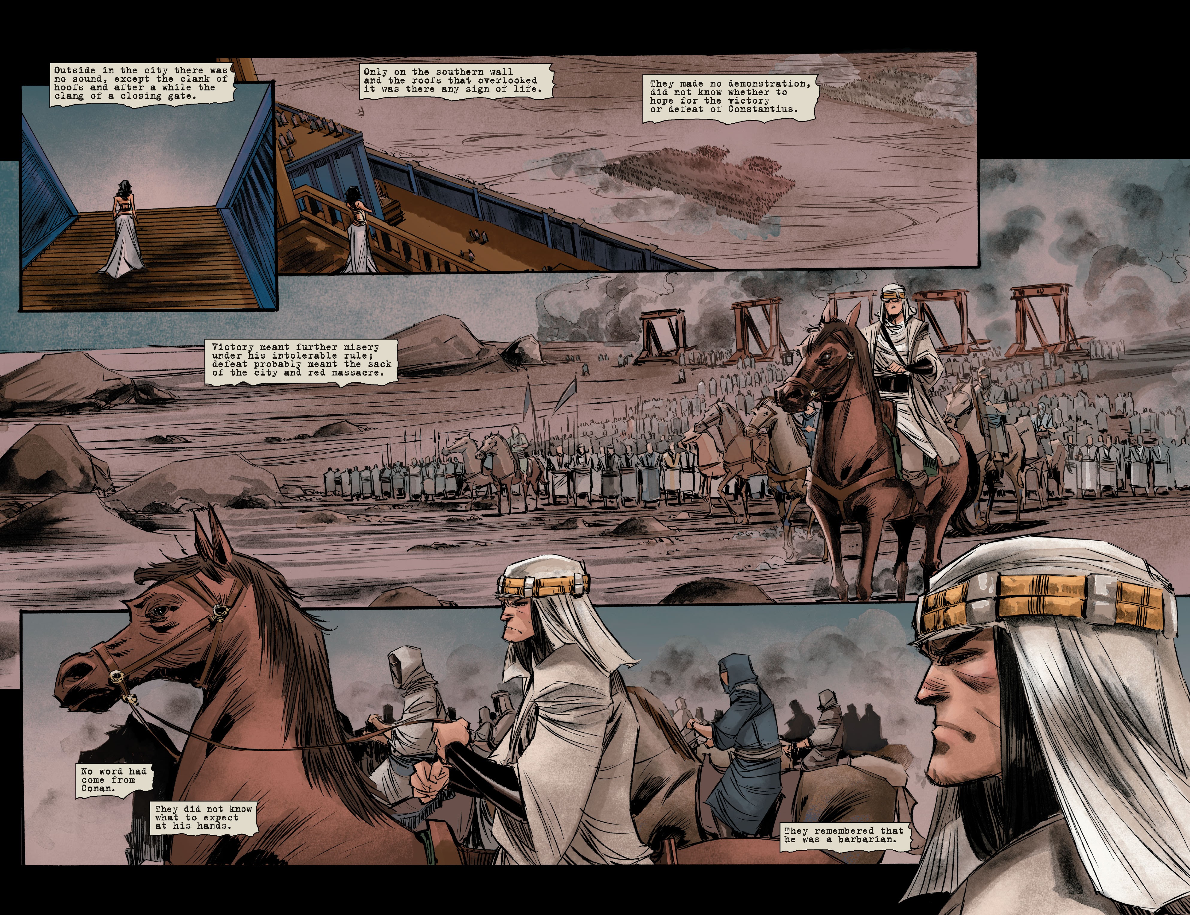 Read online Conan Chronicles Epic Collection comic -  Issue # TPB Blood In His Wake (Part 2) - 5