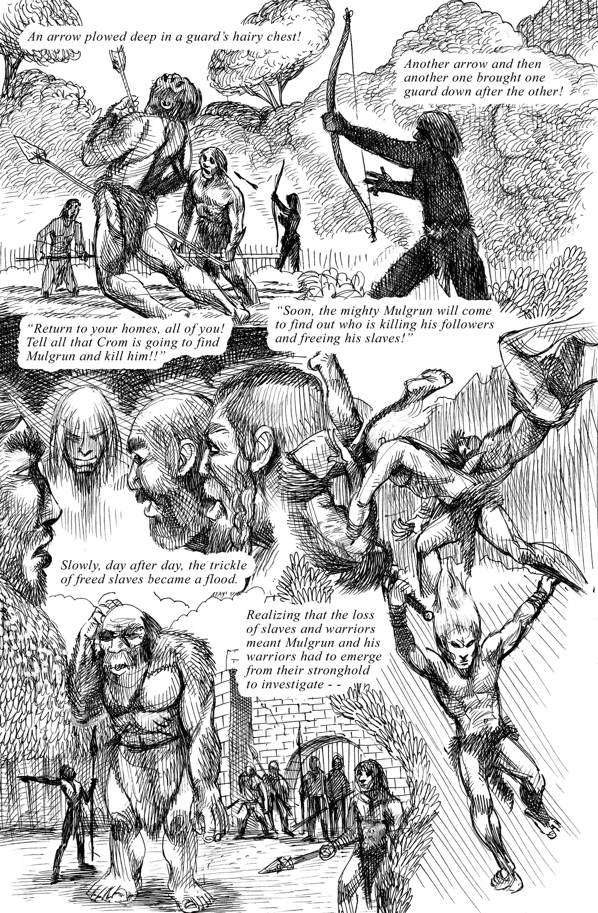 Read online Crom the Barbarian Collection comic -  Issue #2 - 22