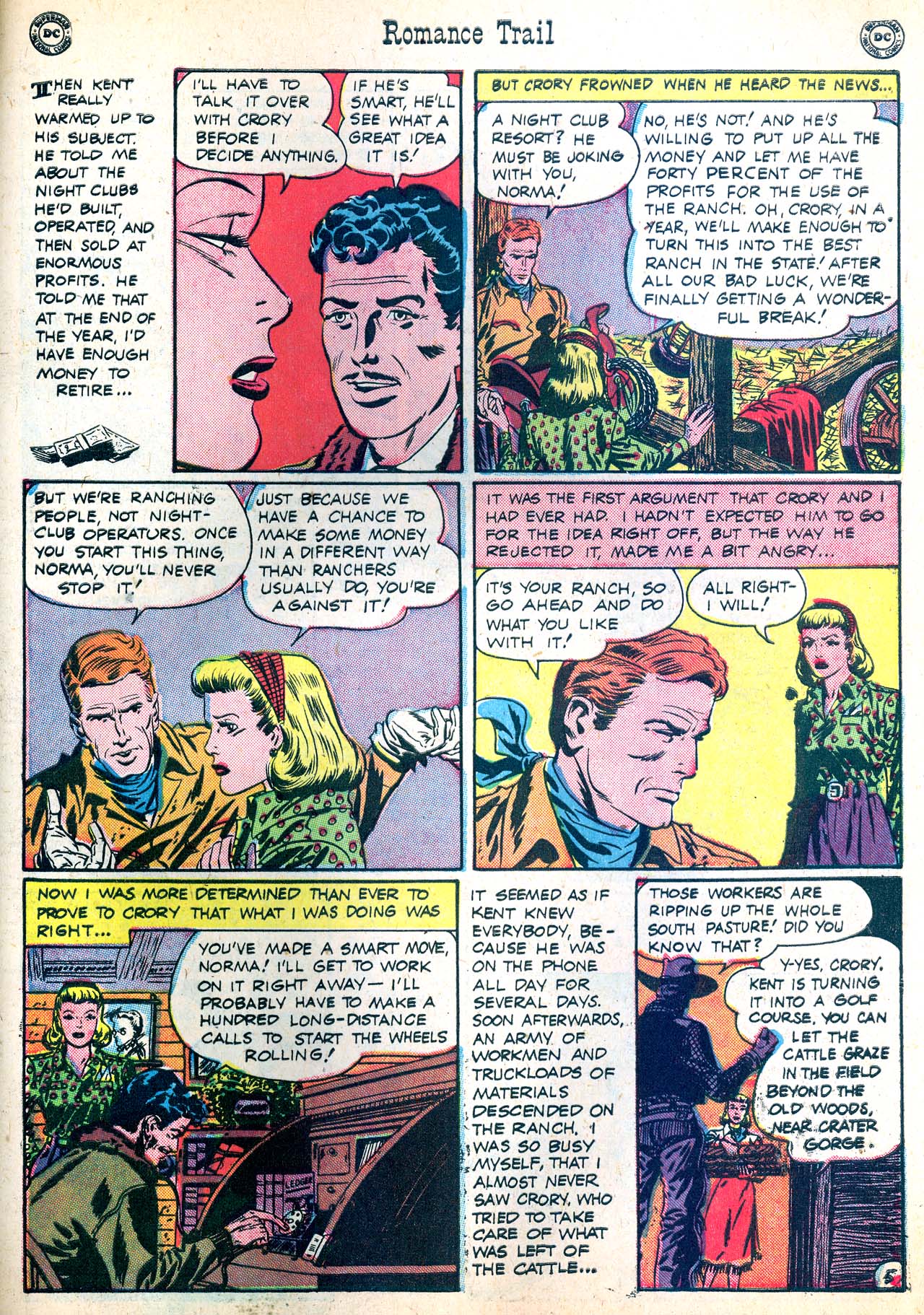 Read online Romance Trail comic -  Issue #4 - 45