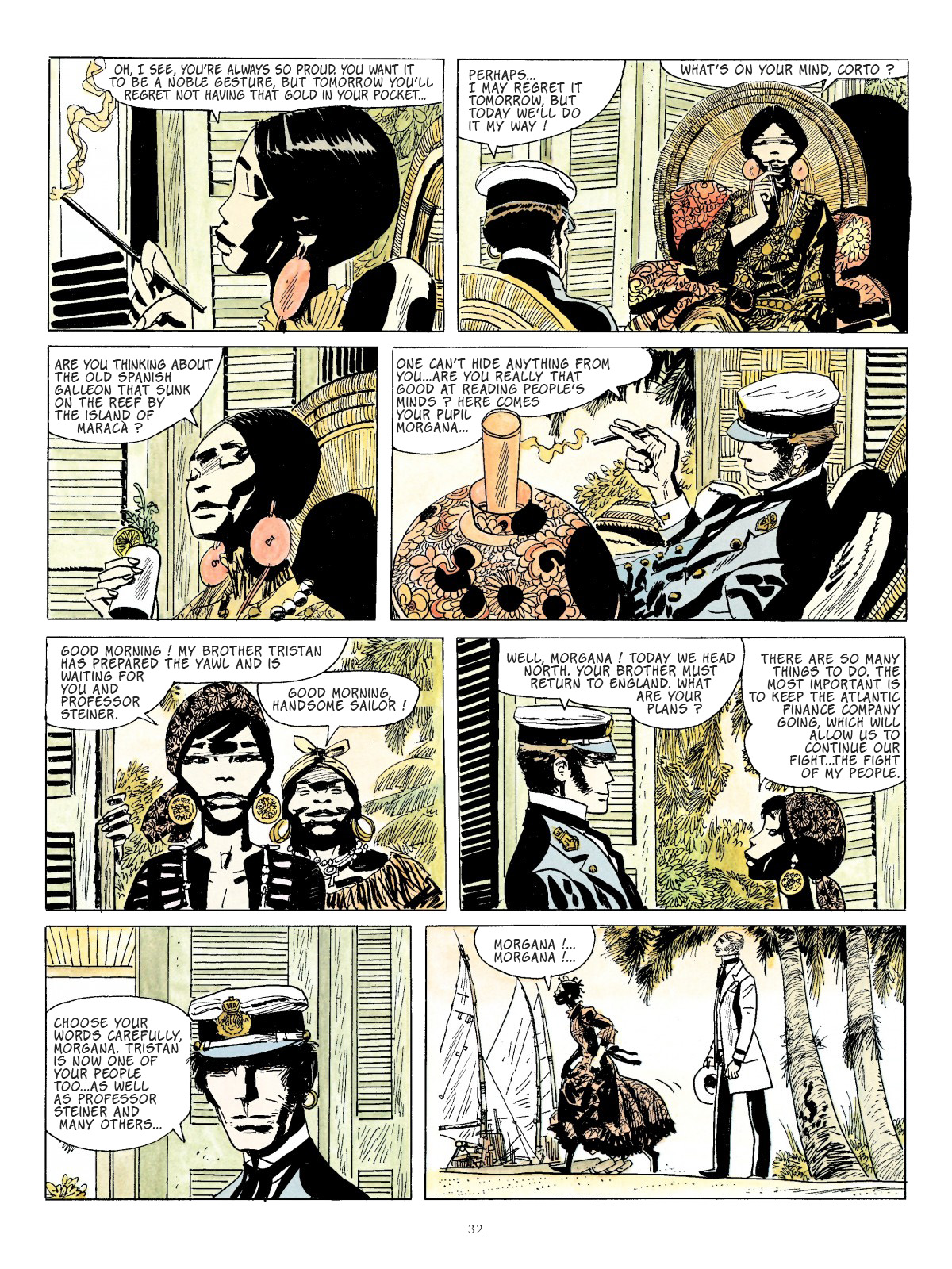Read online Corto Maltese comic -  Issue # TPB 4 - 23