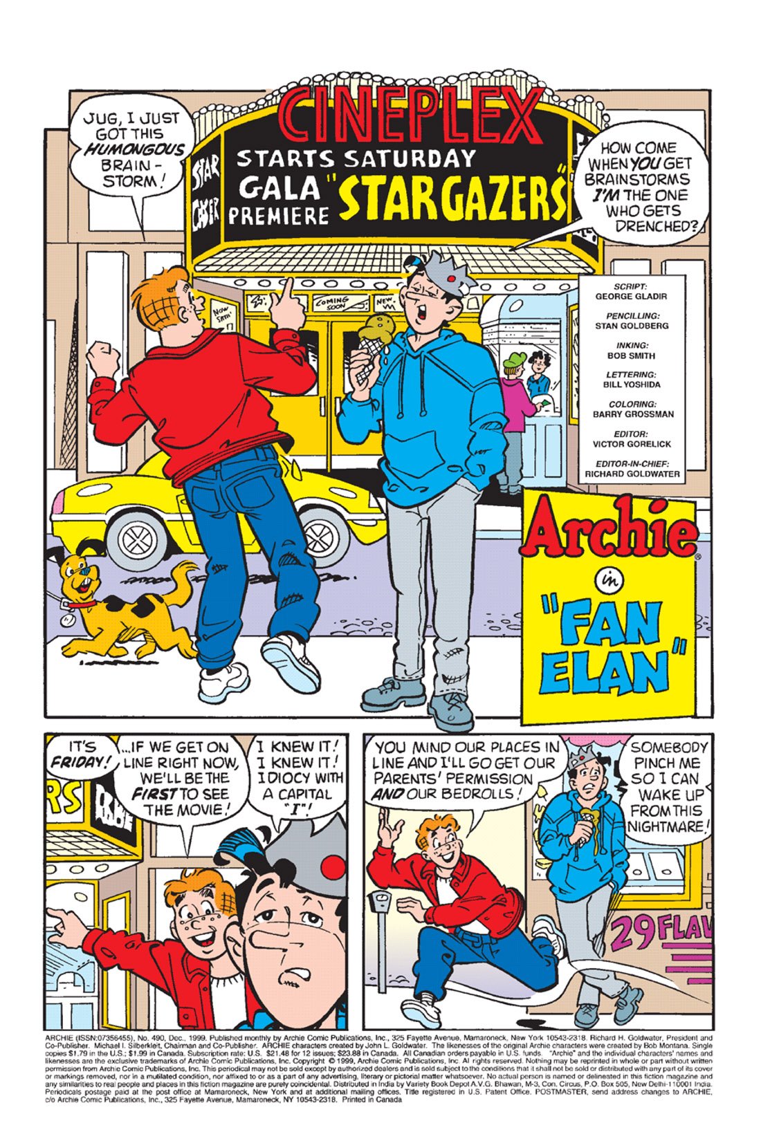 Read online Archie (1960) comic -  Issue #490 - 2