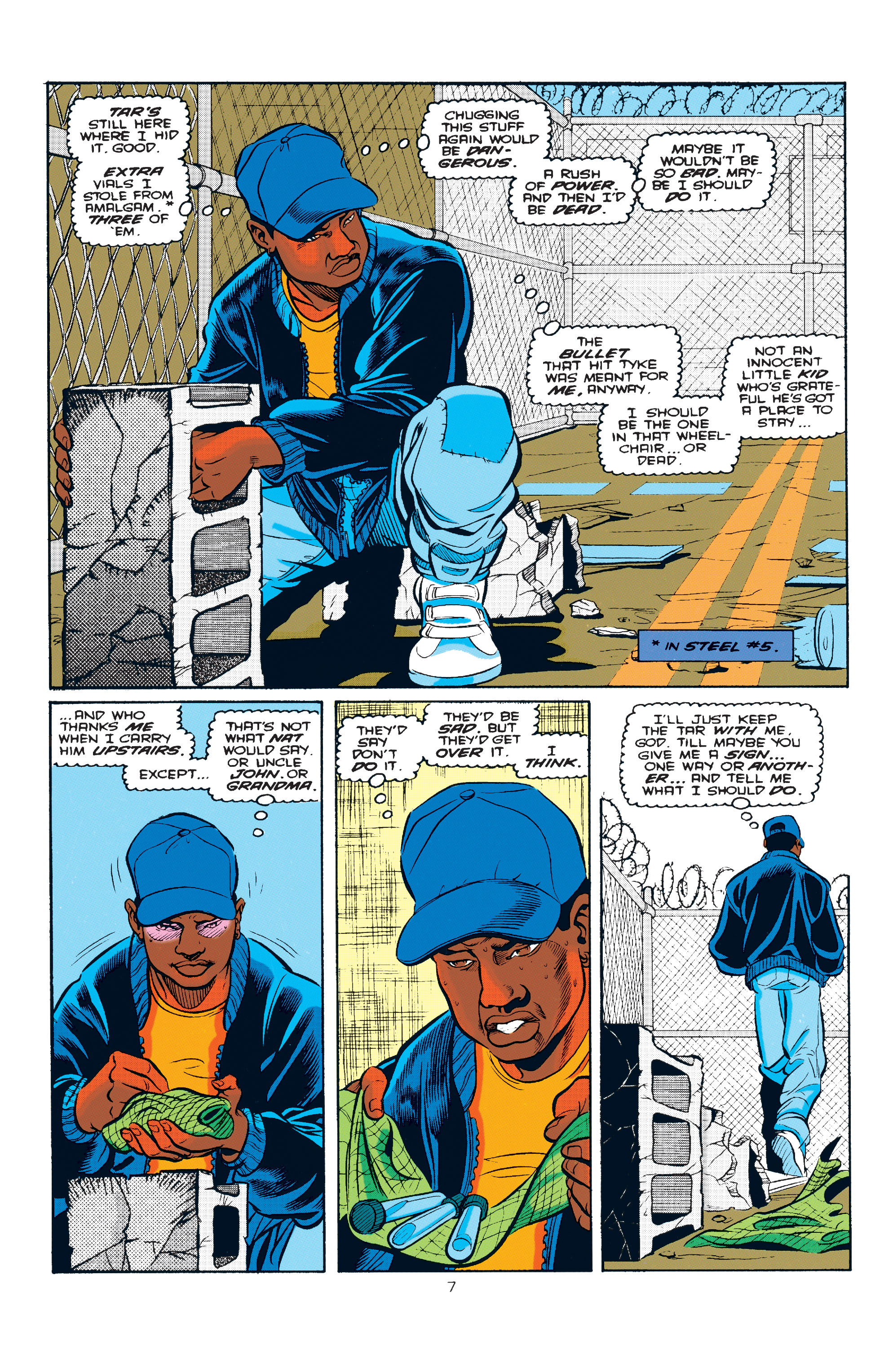 Read online Steel (1994) comic -  Issue #8 - 7
