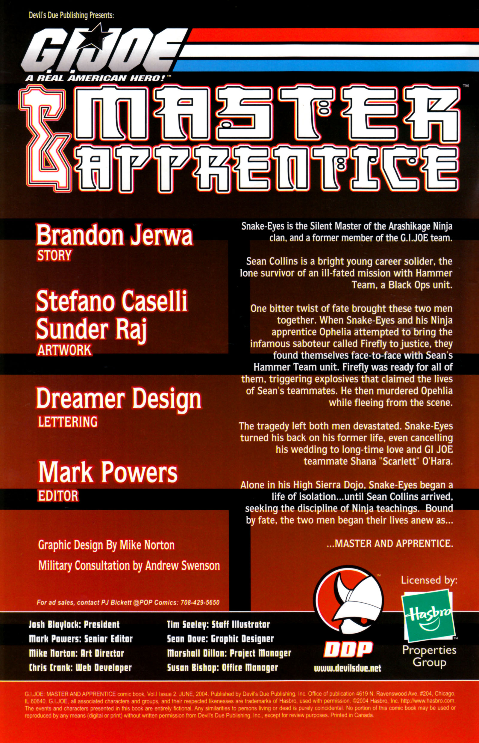 Read online G.I. Joe: Master & Apprentice comic -  Issue #2 - 2