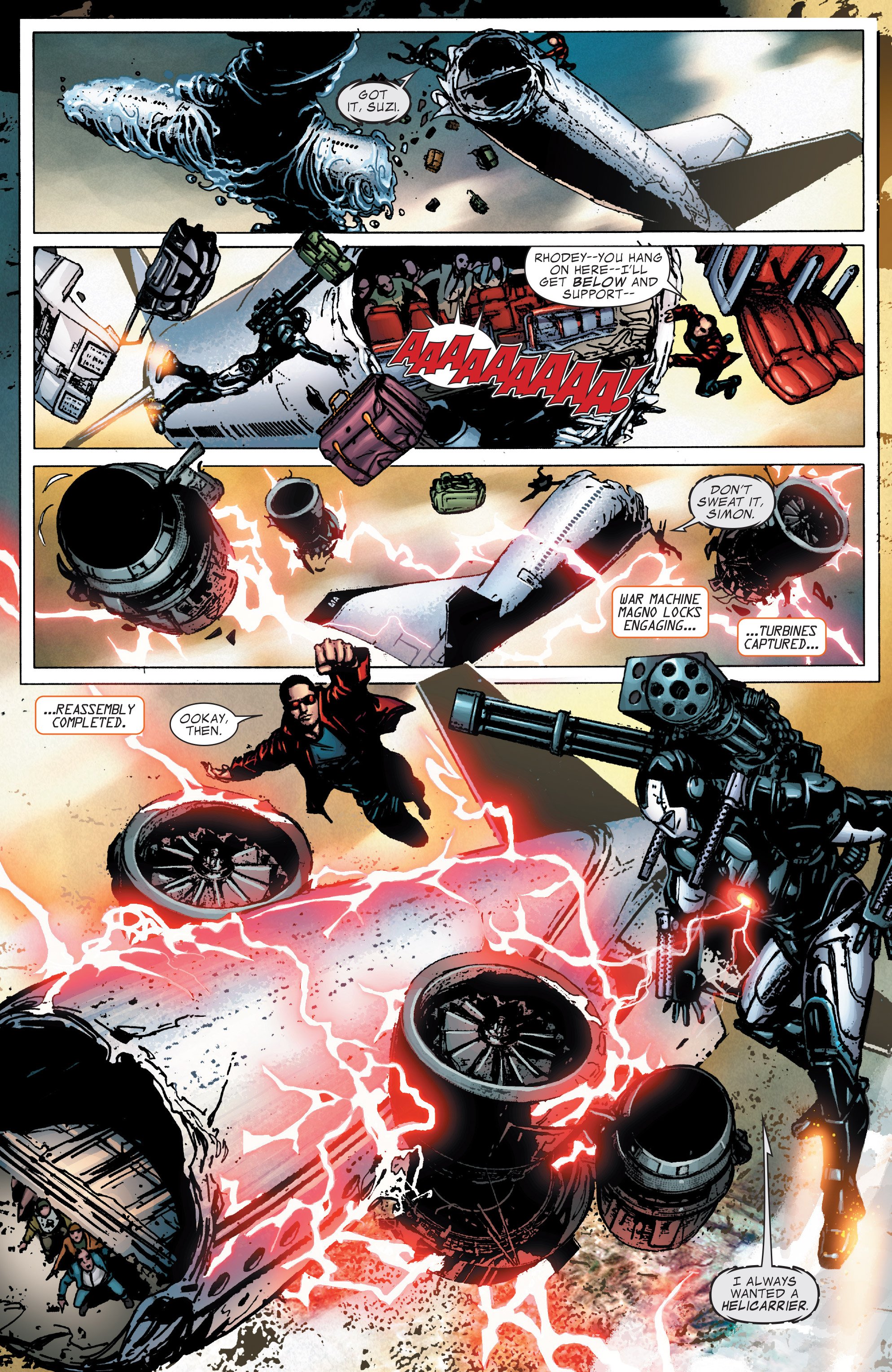 Read online War Machine (2009) comic -  Issue #8 - 13
