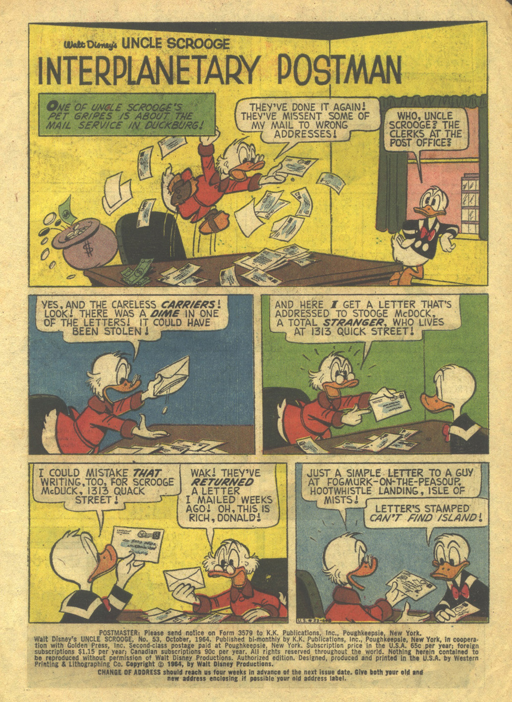 Read online Uncle Scrooge (1953) comic -  Issue #53 - 3