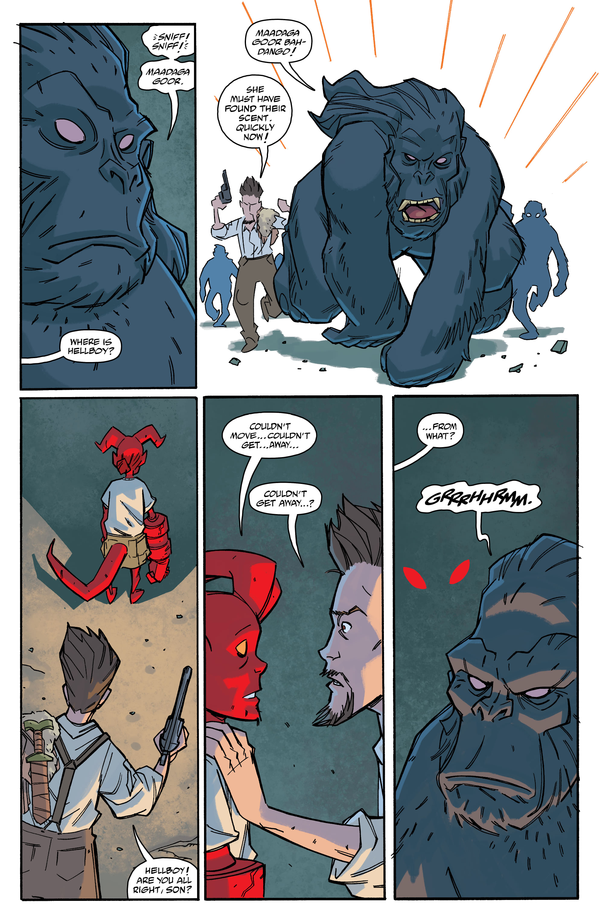 Read online Young Hellboy comic -  Issue #3 - 16