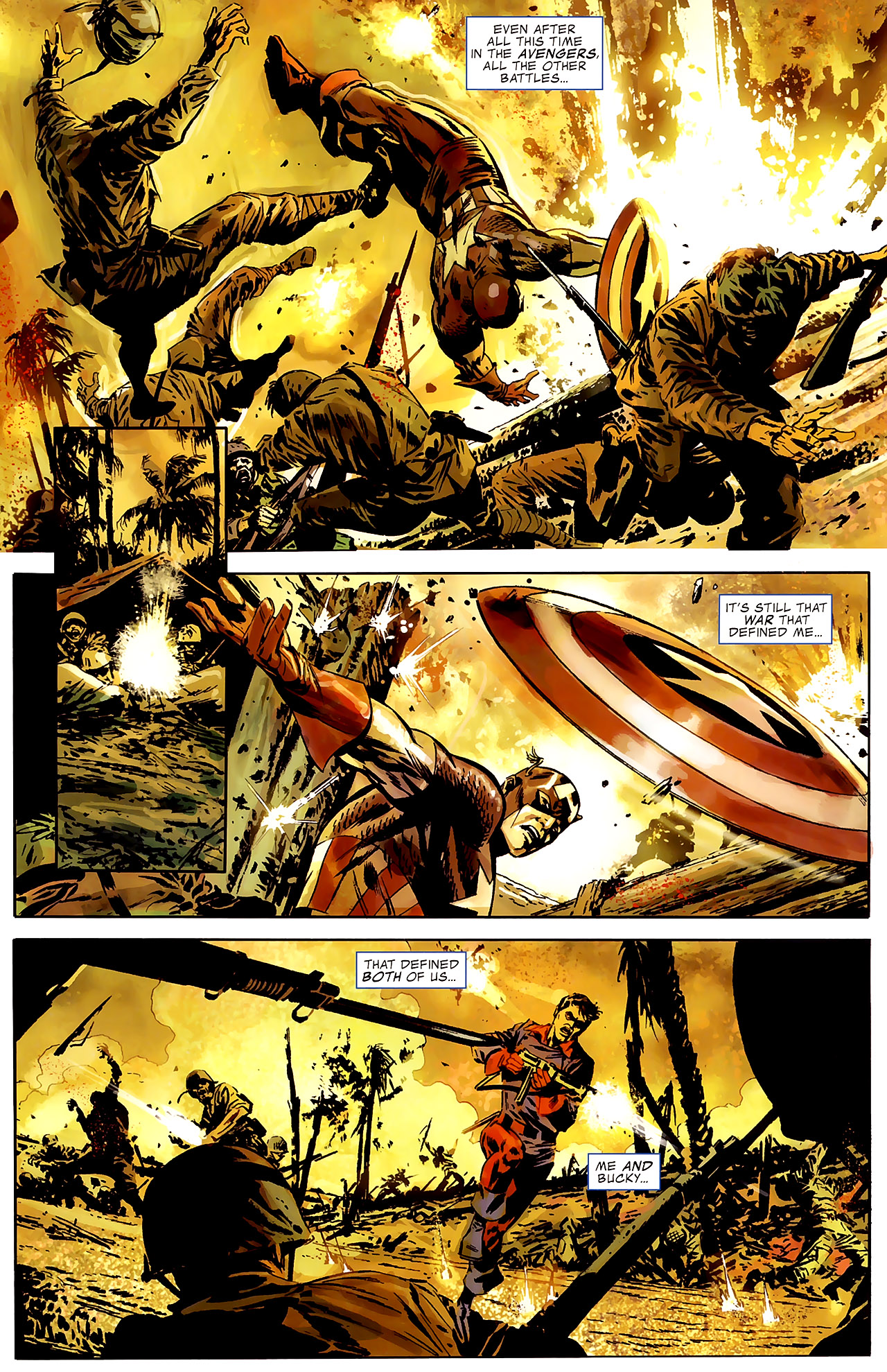 Read online Captain America Reborn: Who Will Wield the Shield? comic -  Issue # Full - 4