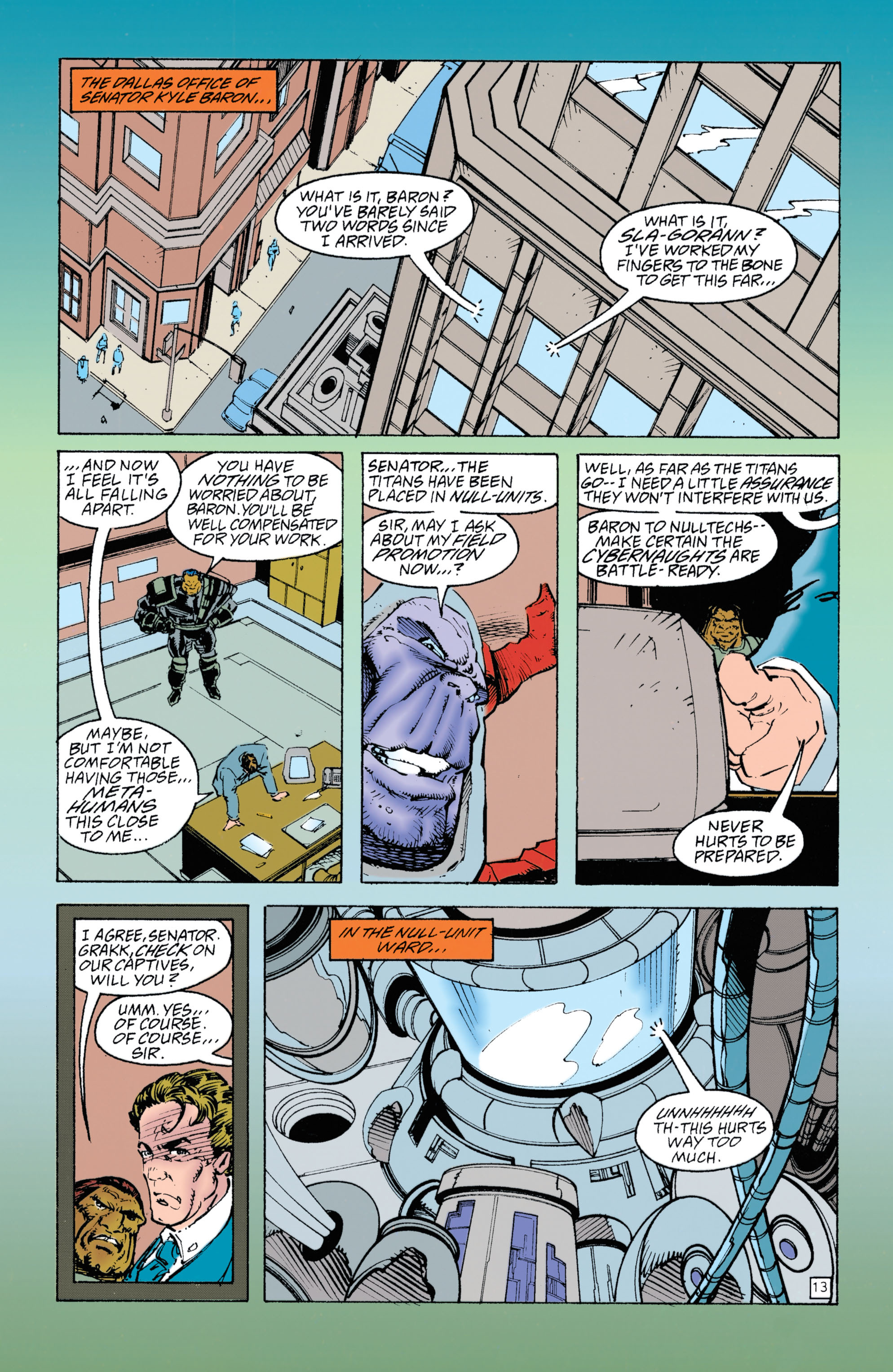 Read online The New Titans (1988) comic -  Issue #122 - 13