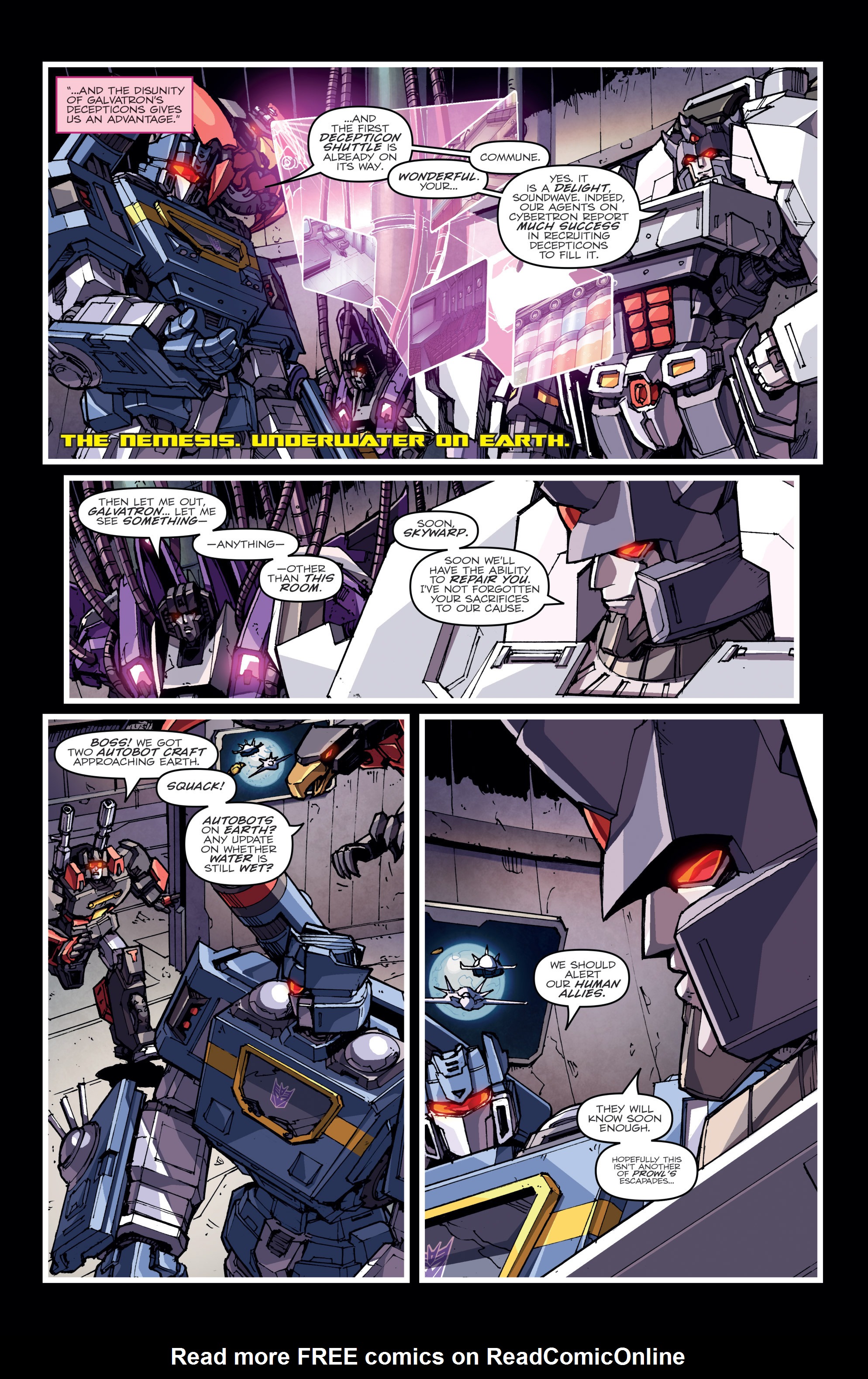 Read online The Transformers (2014) comic -  Issue #45 - 11