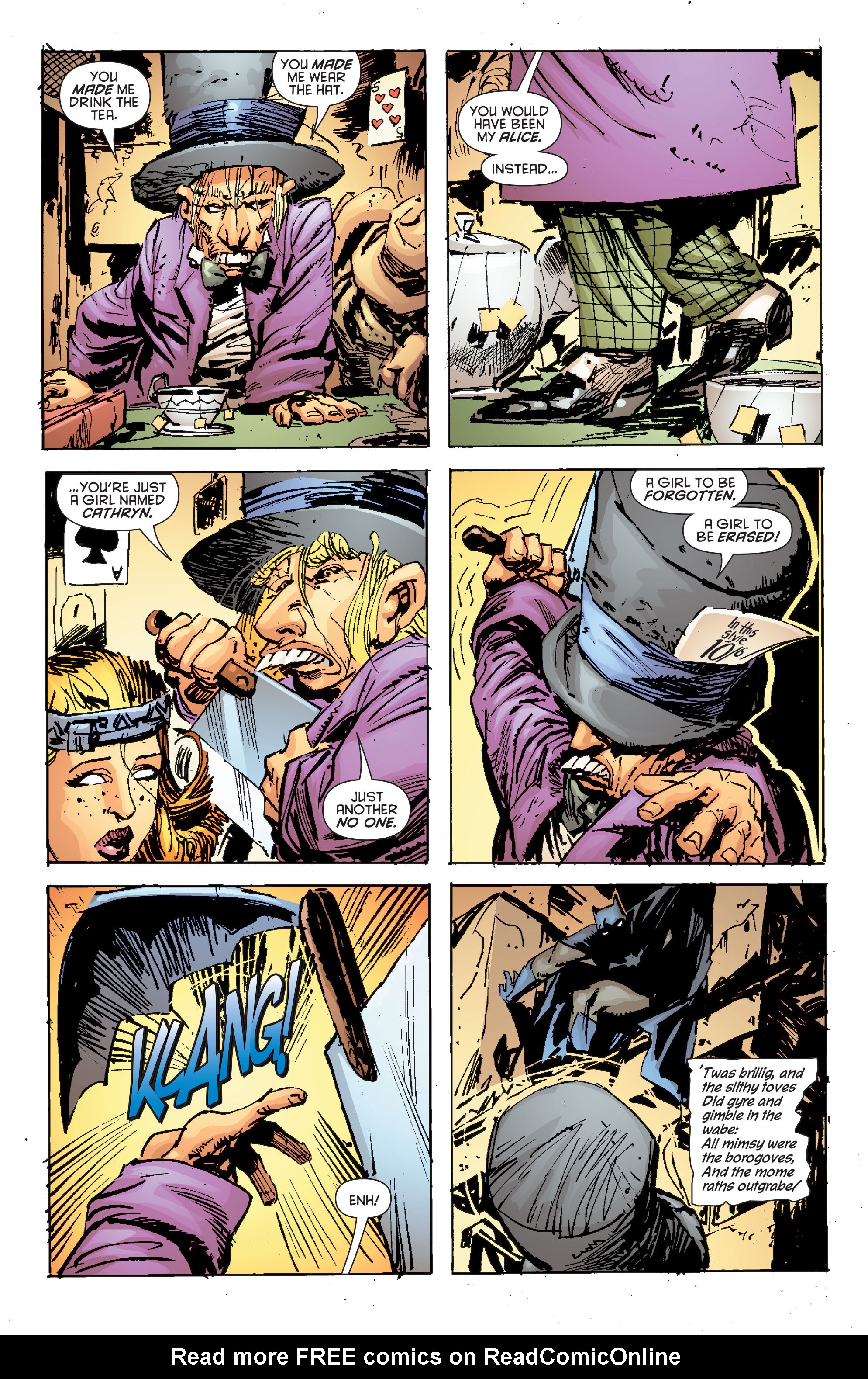 Read online Joker's Asylum II: Mad Hatter comic -  Issue # Full - 16