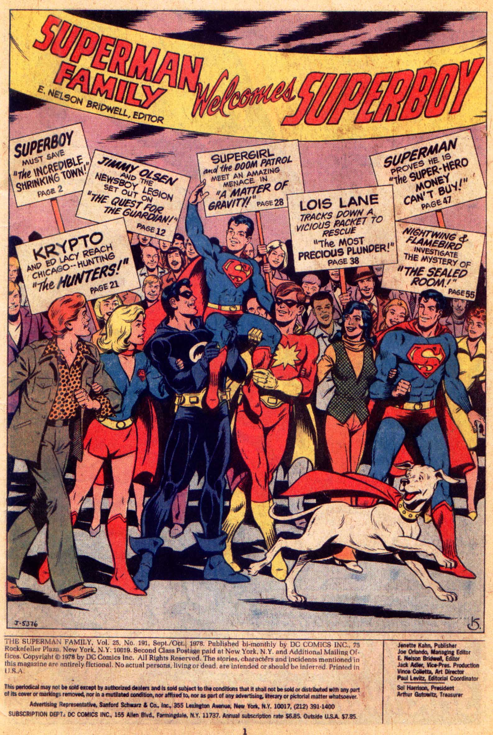 Read online The Superman Family comic -  Issue #191 - 3