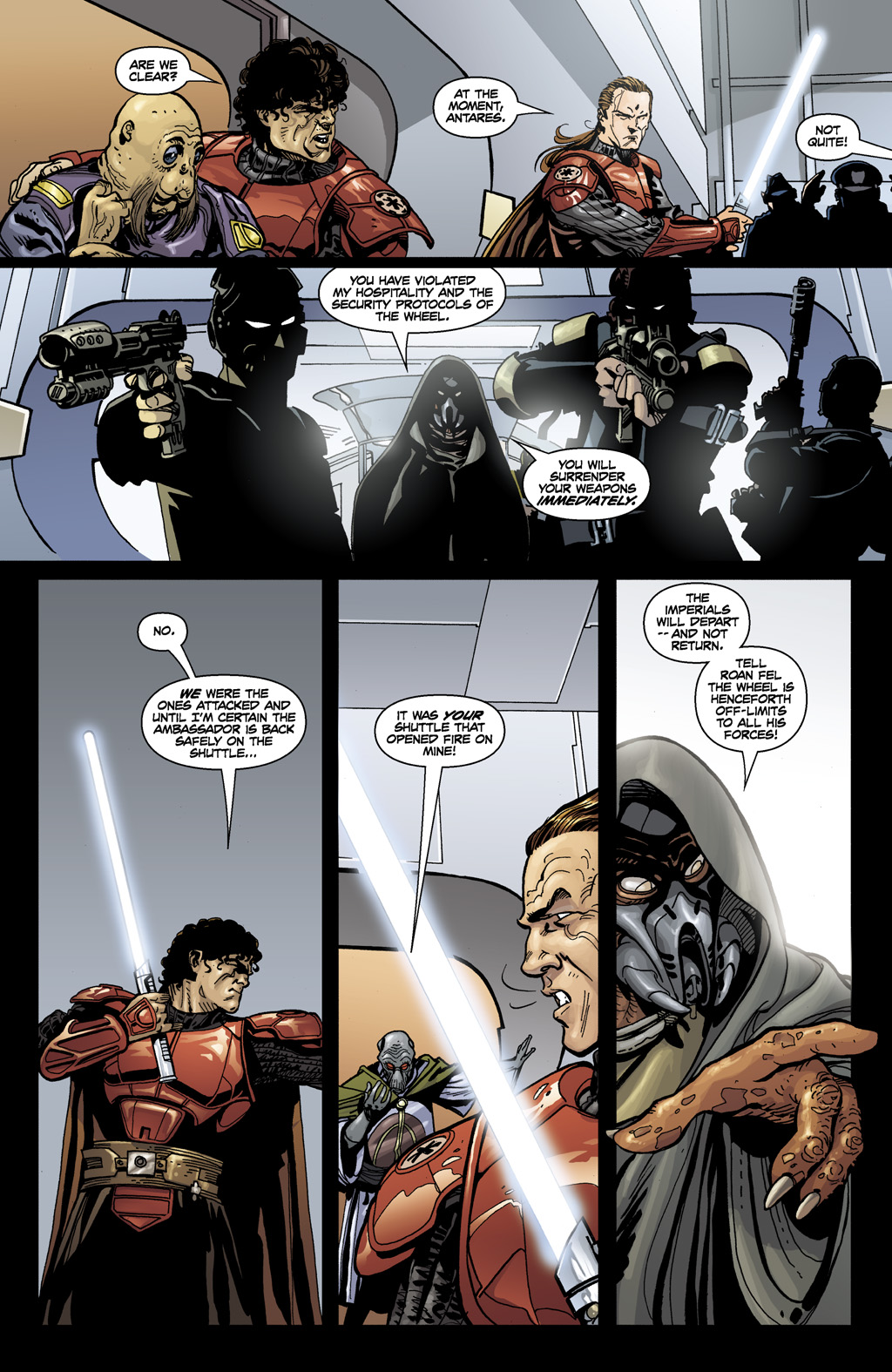 Read online Star Wars: Legacy (2006) comic -  Issue #10 - 14