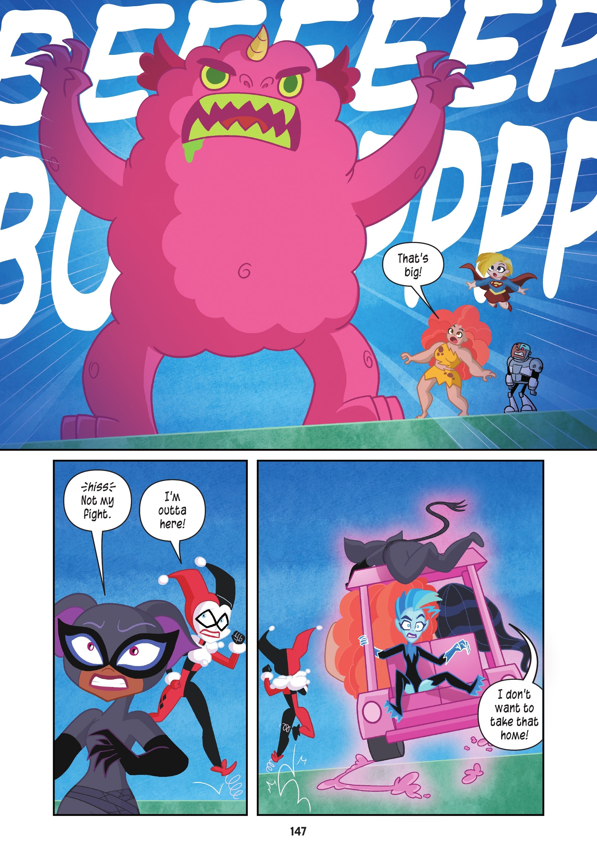 Read online Teen Titans Go!/DC Super Hero Girls: Exchange Students comic -  Issue # TPB (Part 2) - 45