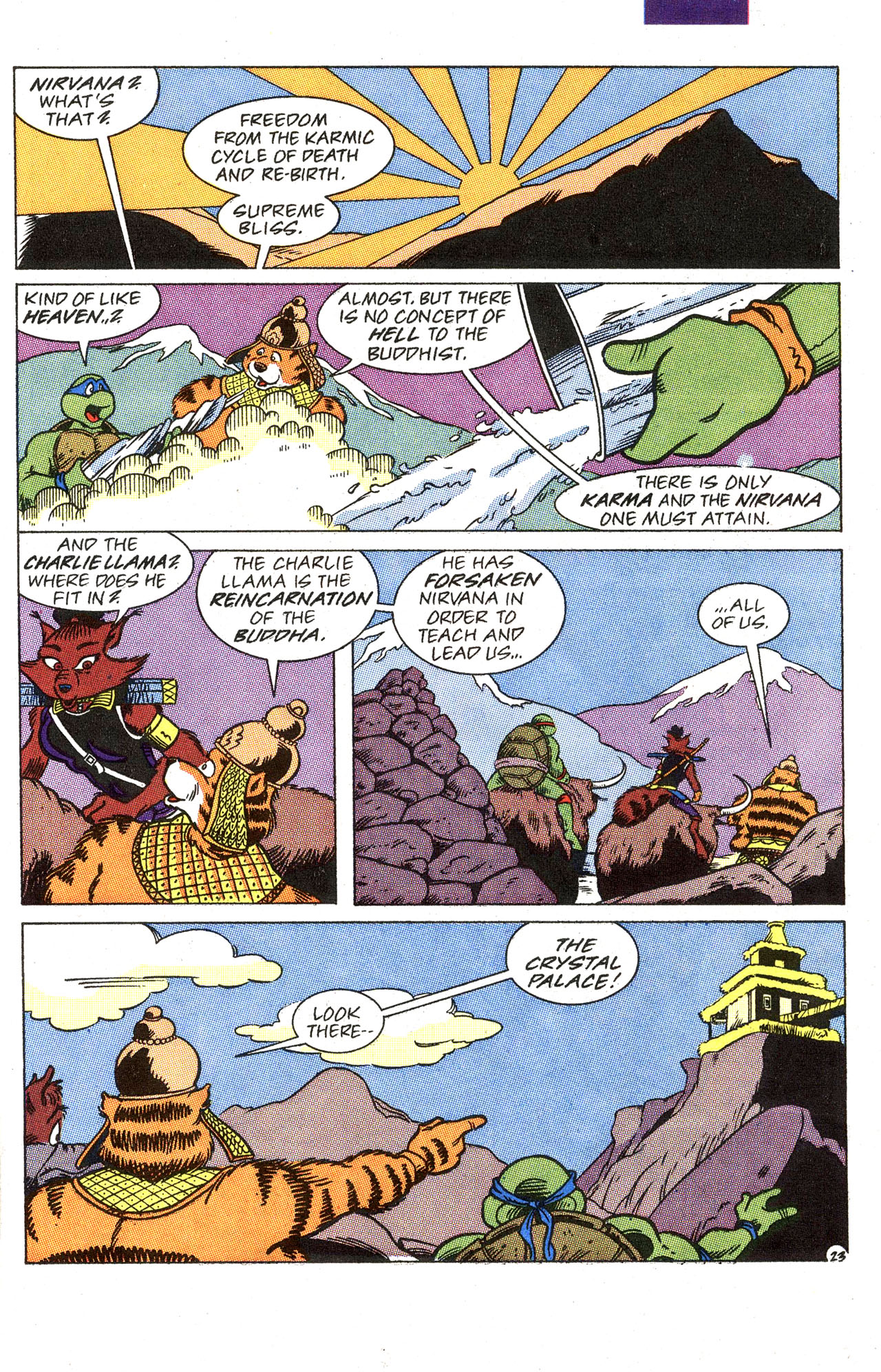 Read online Teenage Mutant Ninja Turtles Adventures (1989) comic -  Issue #33 - 24