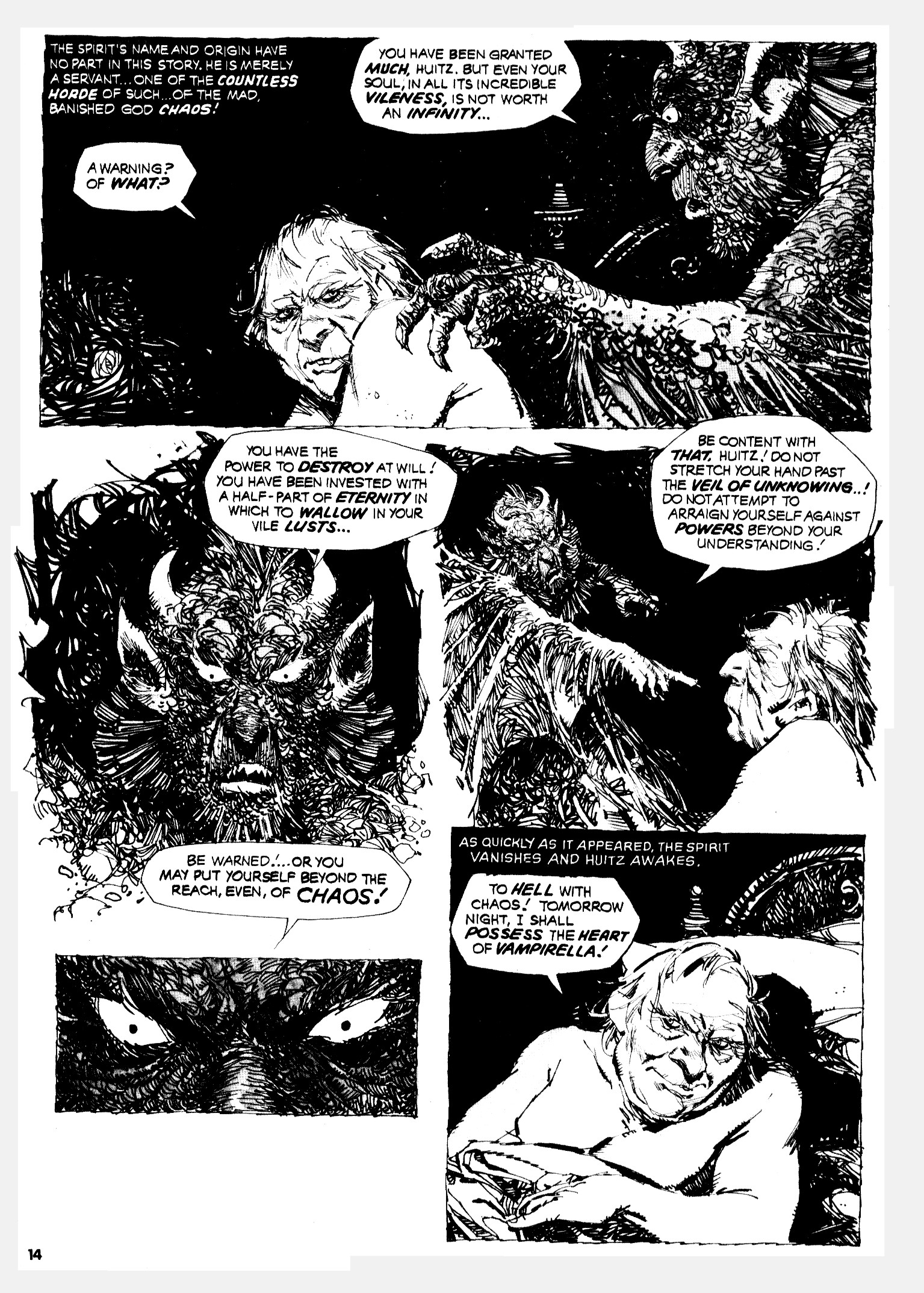 Read online Vampirella (1969) comic -  Issue #30 - 14