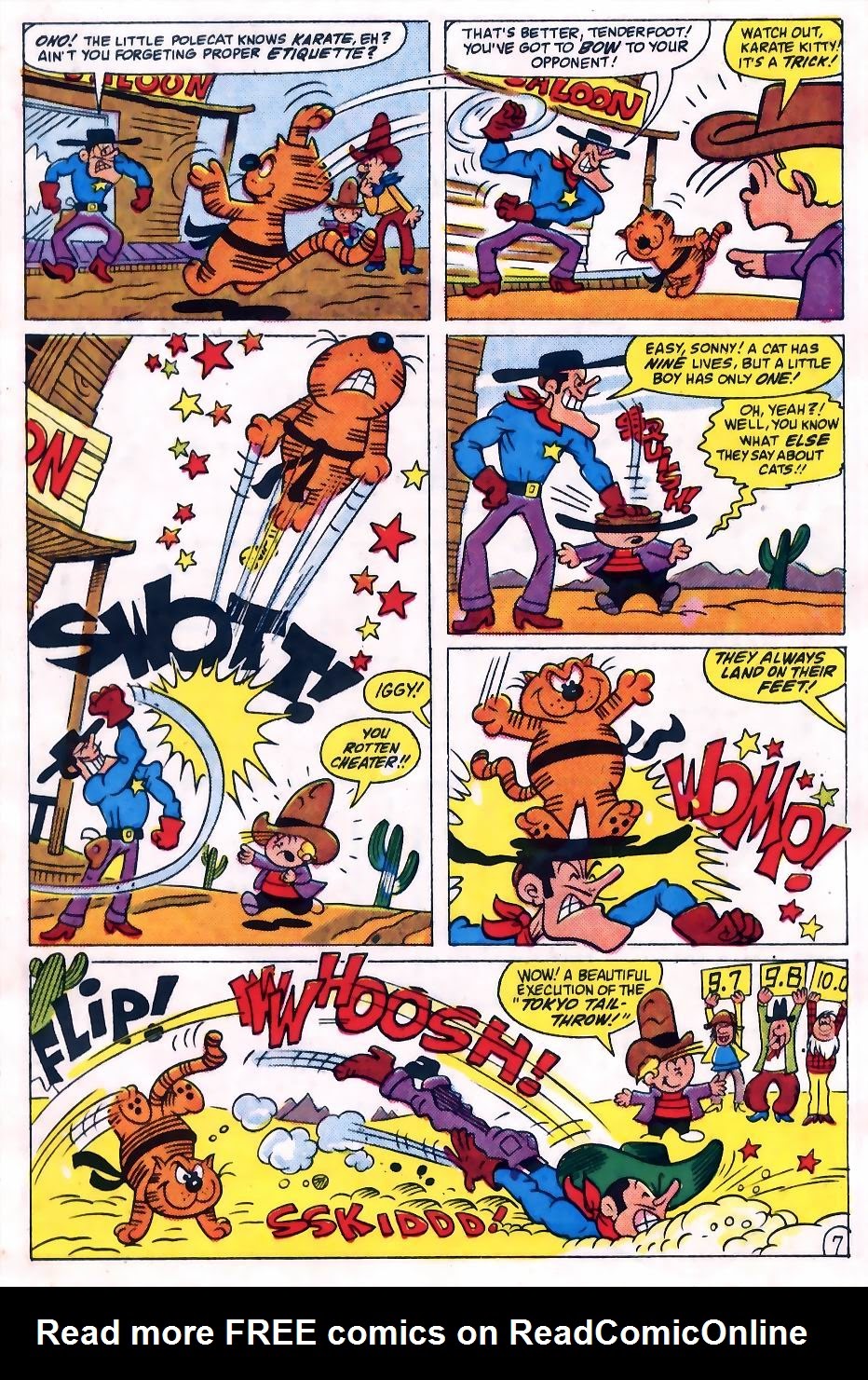 Read online Heathcliff's Funhouse comic -  Issue #1 - 8