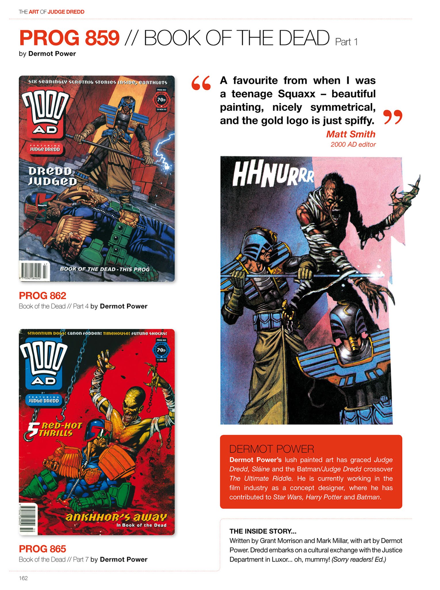 Read online The Art of Judge Dredd: Featuring 35 Years of Zarjaz Covers comic -  Issue # TPB (Part 2) - 71