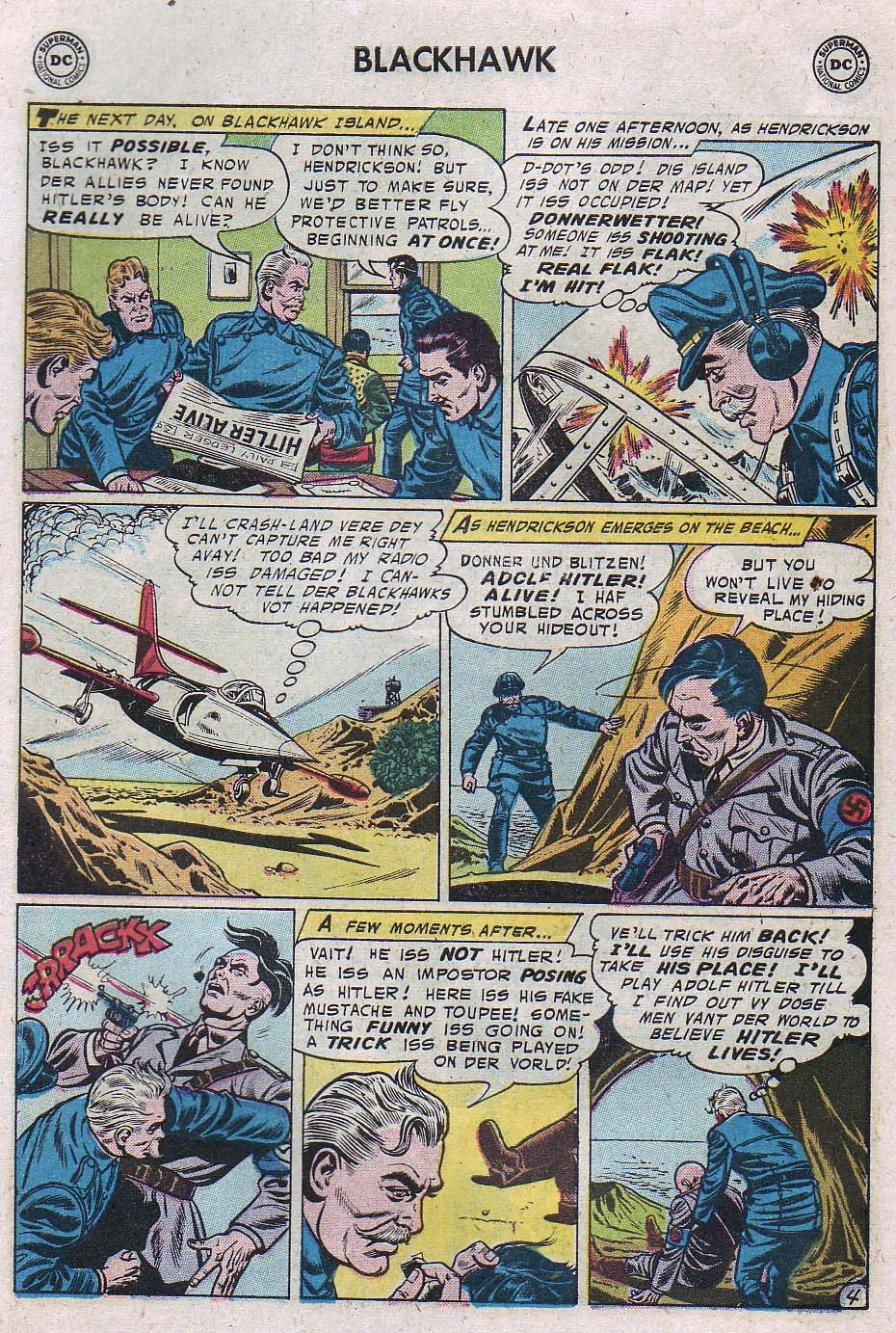 Read online Blackhawk (1957) comic -  Issue #115 - 6
