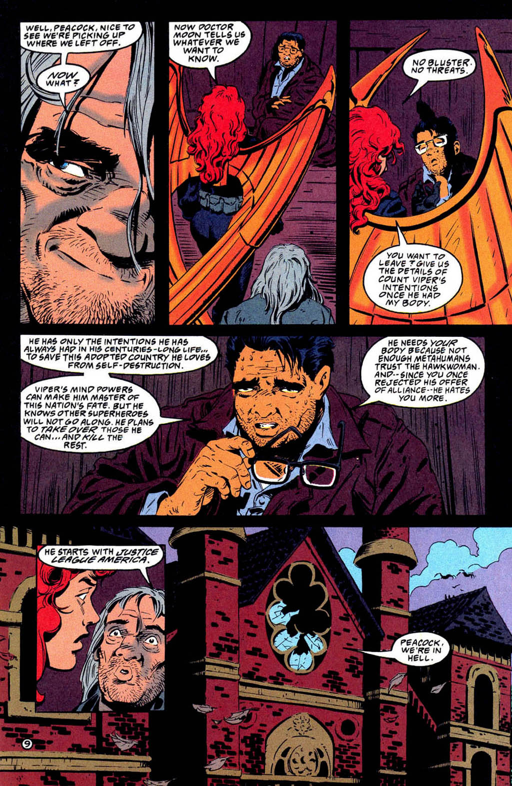 Hawkman (1993) Issue #5 #8 - English 10
