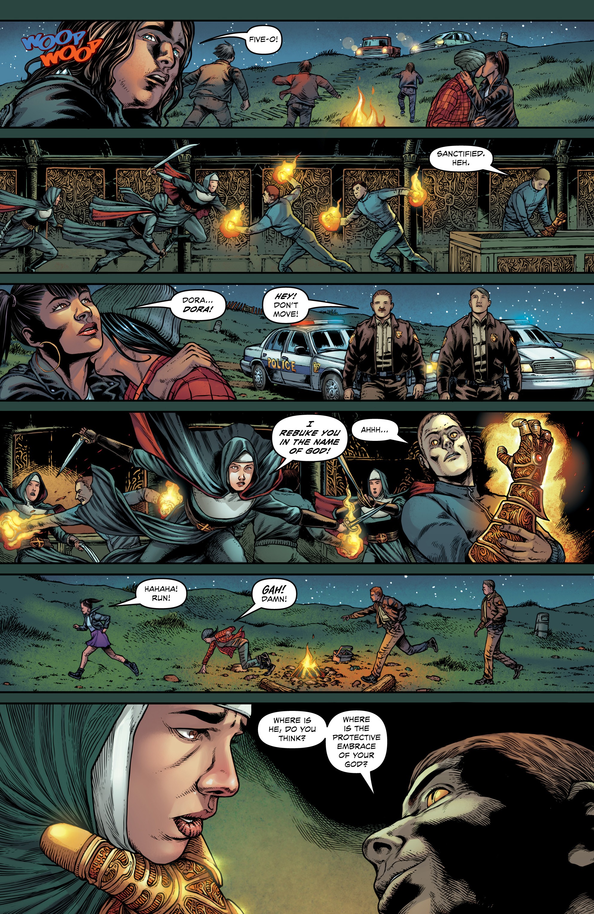 Read online Warrior Nun: Dora comic -  Issue #1 - 8