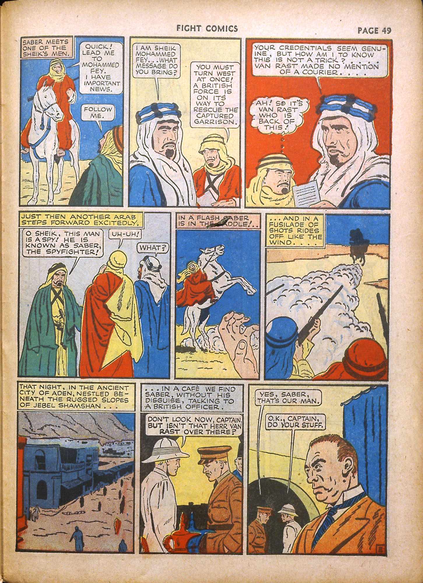 Read online Fight Comics comic -  Issue #14 - 51