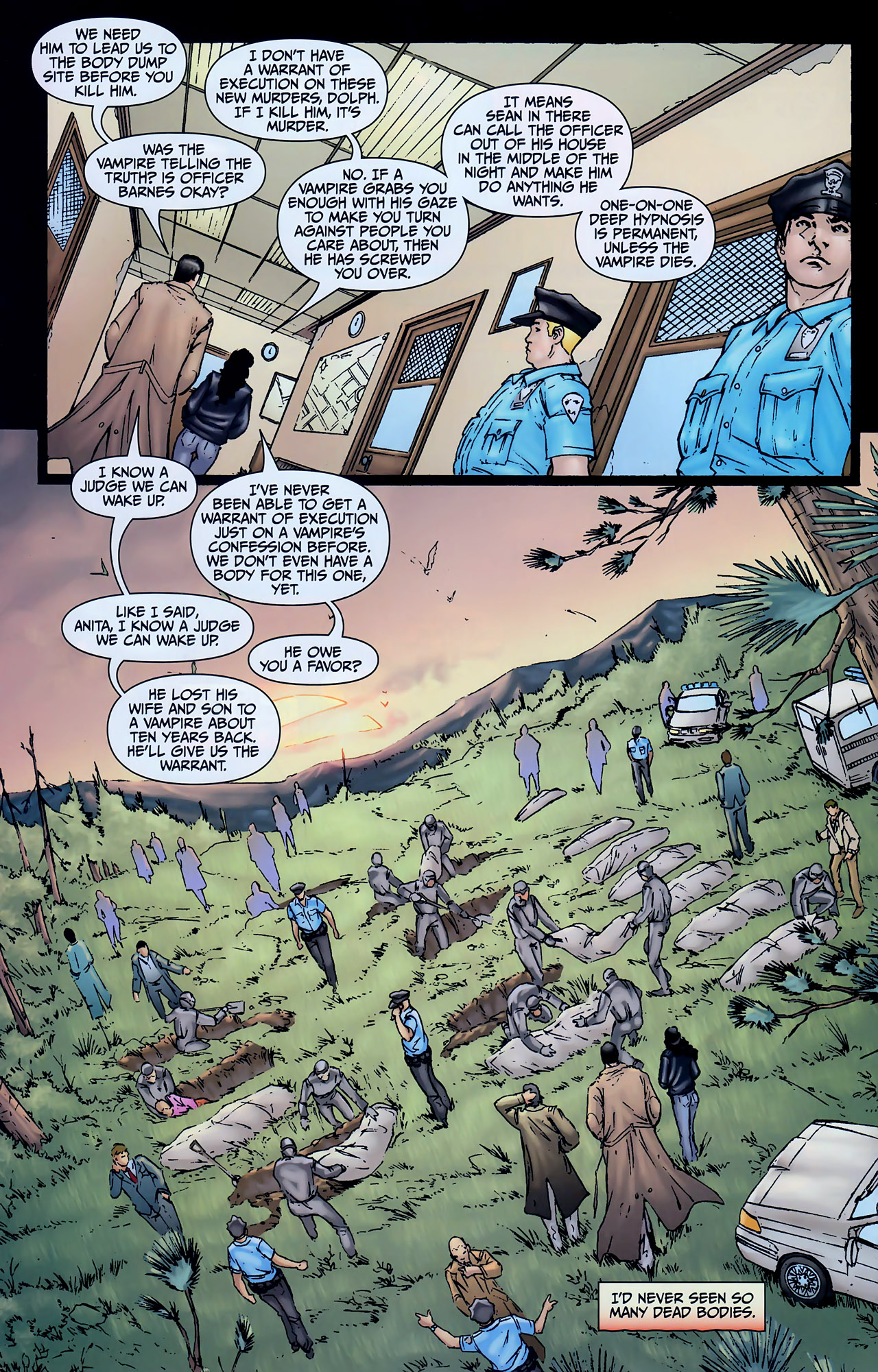 Read online Anita Blake, Vampire Hunter: The First Death comic -  Issue #1 - 34