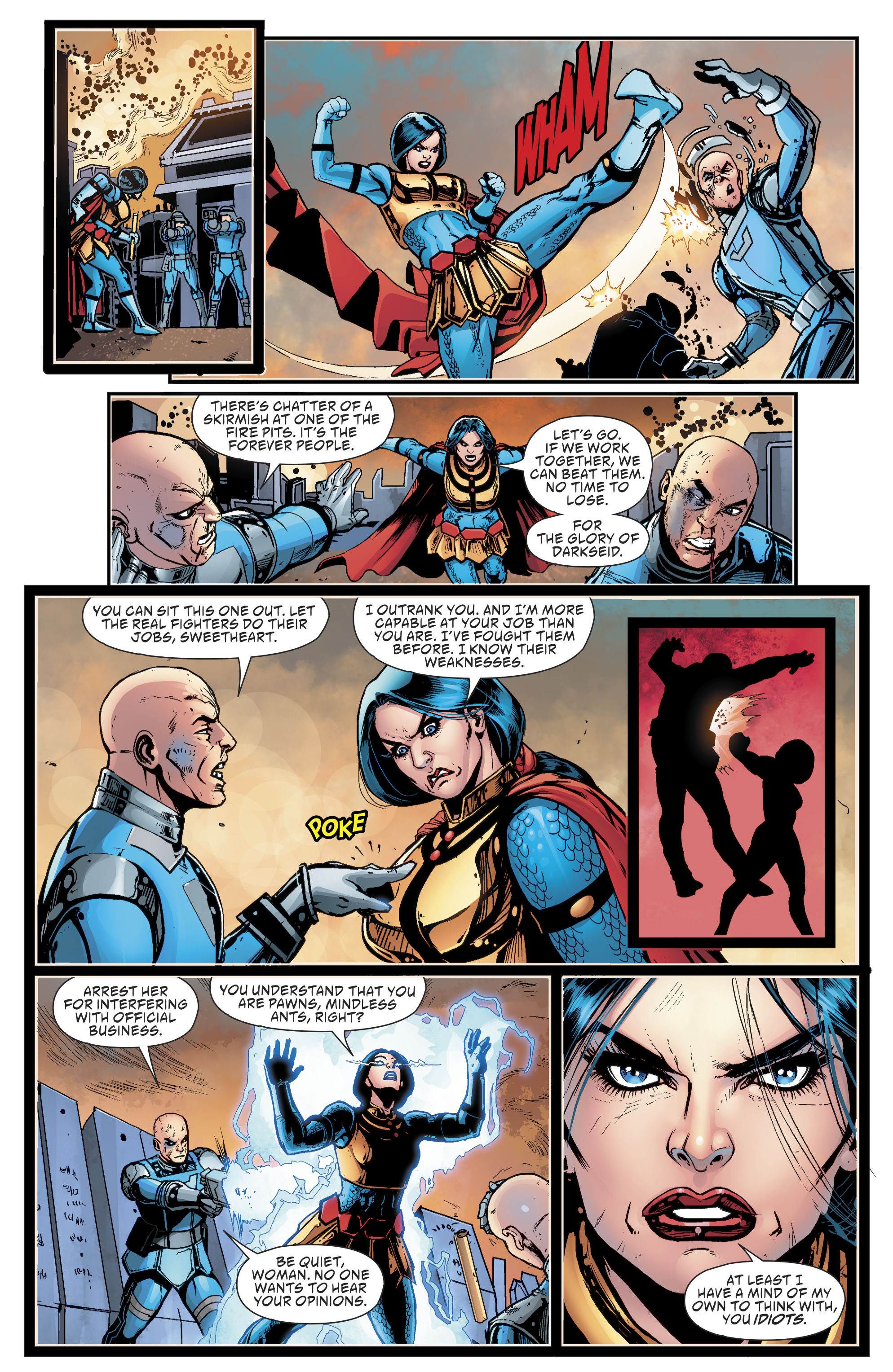 Read online Female Furies comic -  Issue #4 - 14